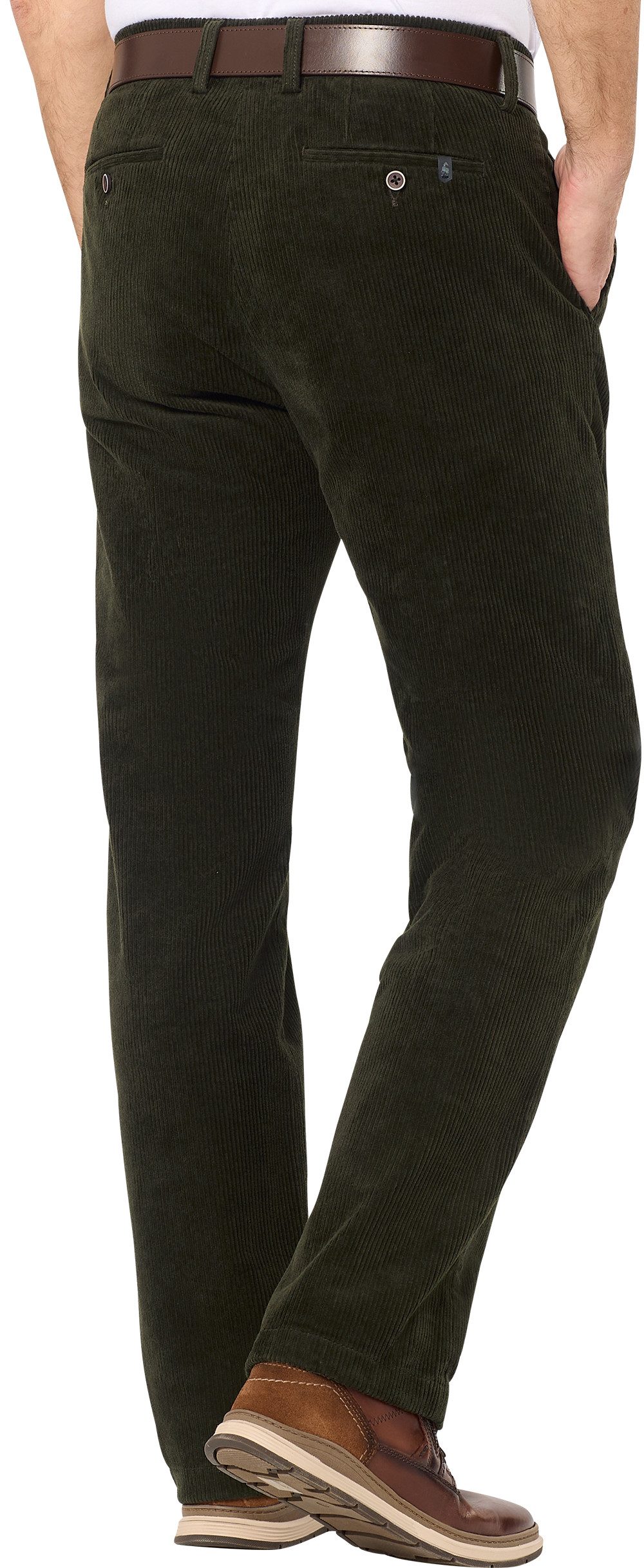 Jacques Britt Cordhose hochwertige Materialmischung und Komfort-Dehnbund
