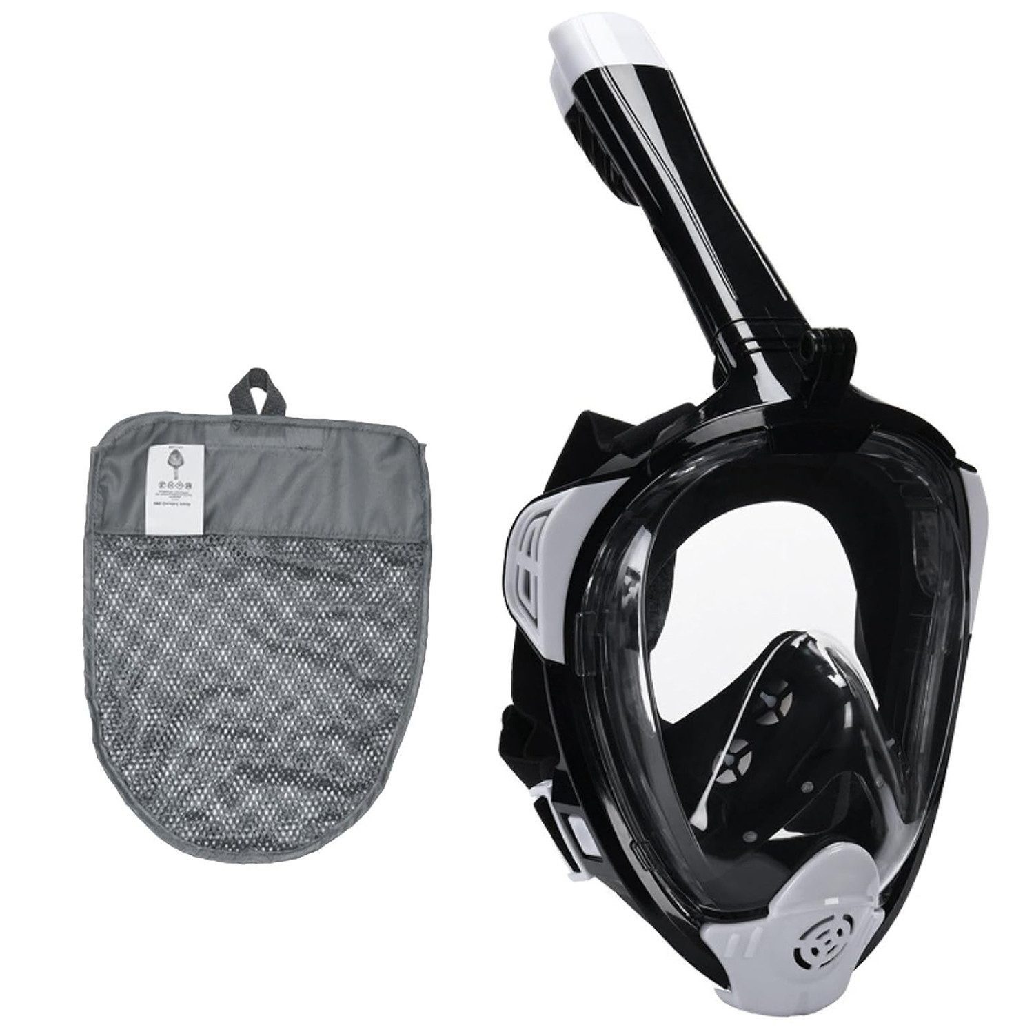 STILVORA Трубка Трубкаmaske Taucherbrille Set Tauchenset Erwachsene/Kinder (Vollgesichts Tauchmaske, 180° Panoramablick Anti-Beschlag Anti-Leck mit Action-Cams kompatibel), für Erwachsene Kinder Tauchen Trocken Трубка und Schwimmen