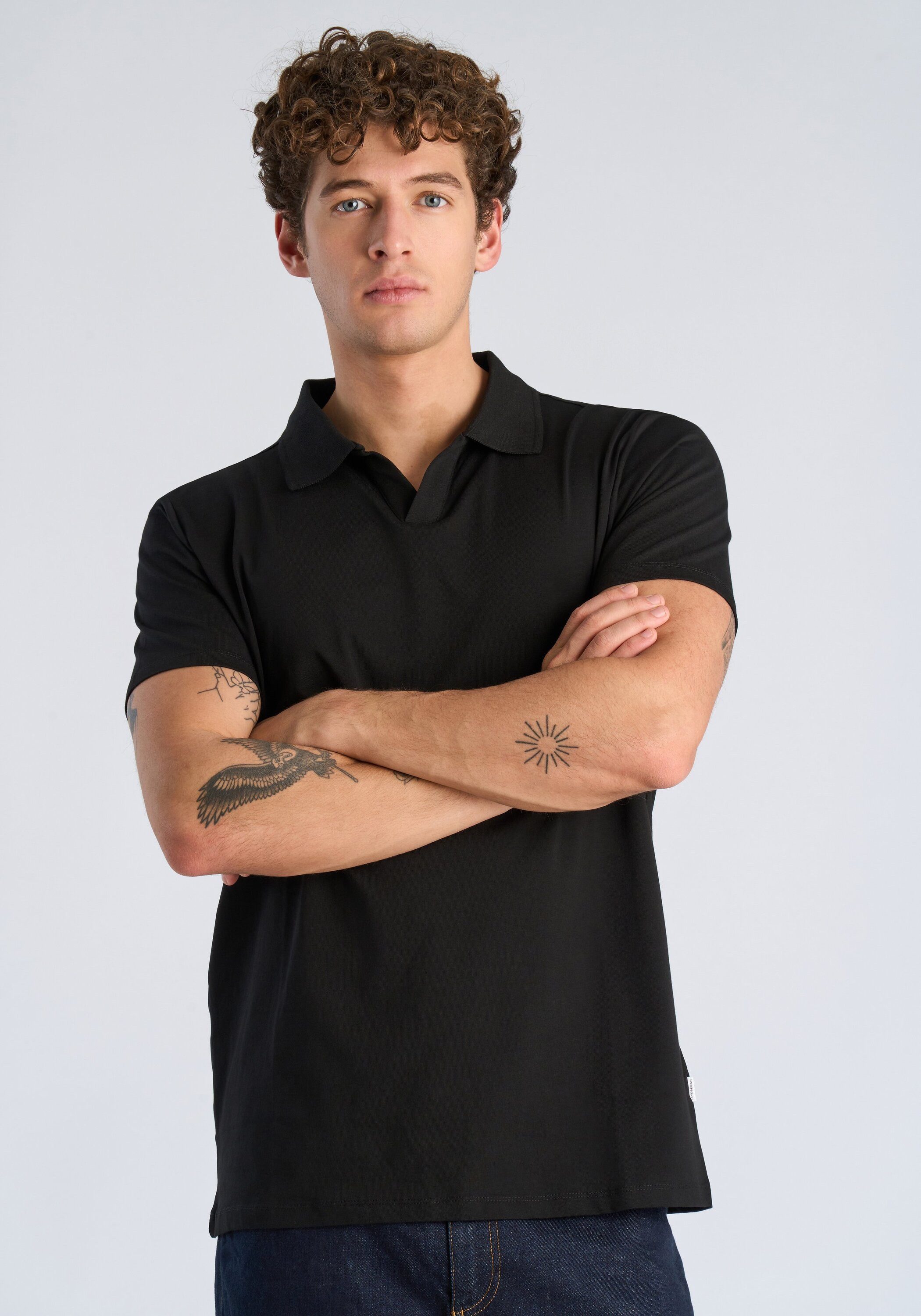 LINDBERGH Poloshirt Poloshirt Relaxed Fit günstig online kaufen