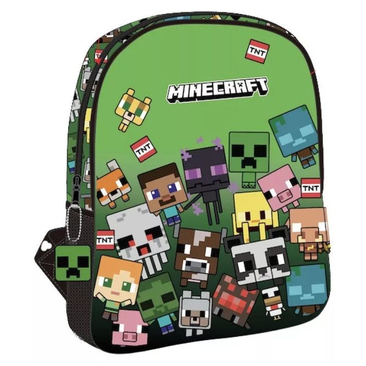 Minecraft Kinderrucksack Minecraft Characters 3D Rucksack, Tasche 30 cm (1-tlg)