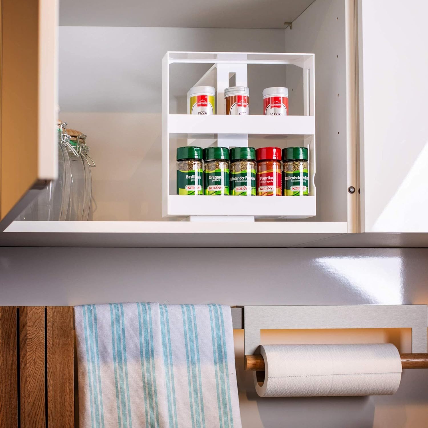 UPP Gewürzregal UPP Gewürzregal weiß l Ordnungssystem f. Gewürze und Medika günstig online kaufen