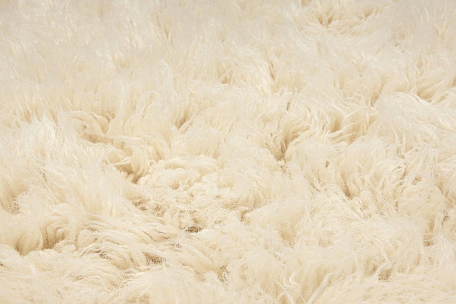 RUG N' ROLL Flokati-Teppich Luxus Flokati 2500, pflegeleicht, strapazierfähig, Schurwollshaggy, Rechteckig