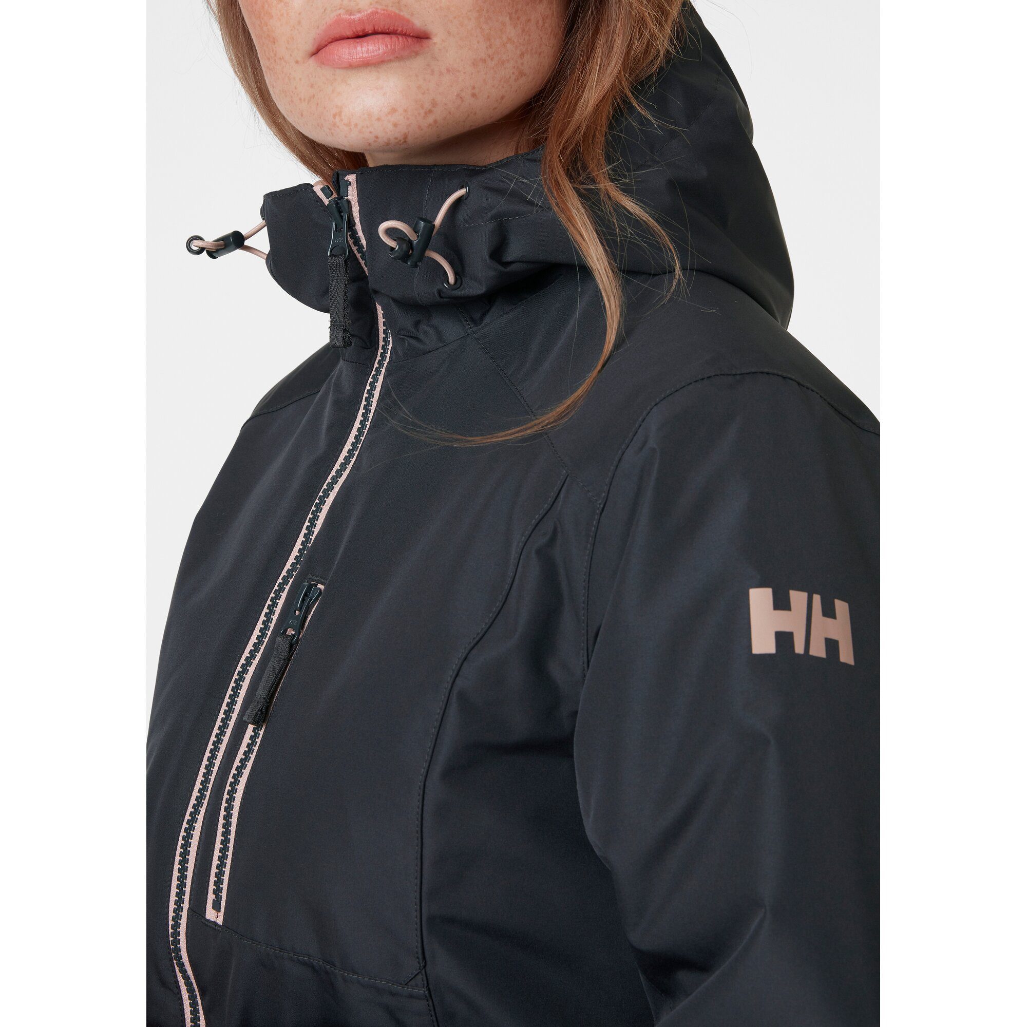 Helly Hansen Wintermantel W LONG BELFAST WINTER JACKET mit HELLY TECH® Protection Technologie, wasserdicht, atmungsaktiv