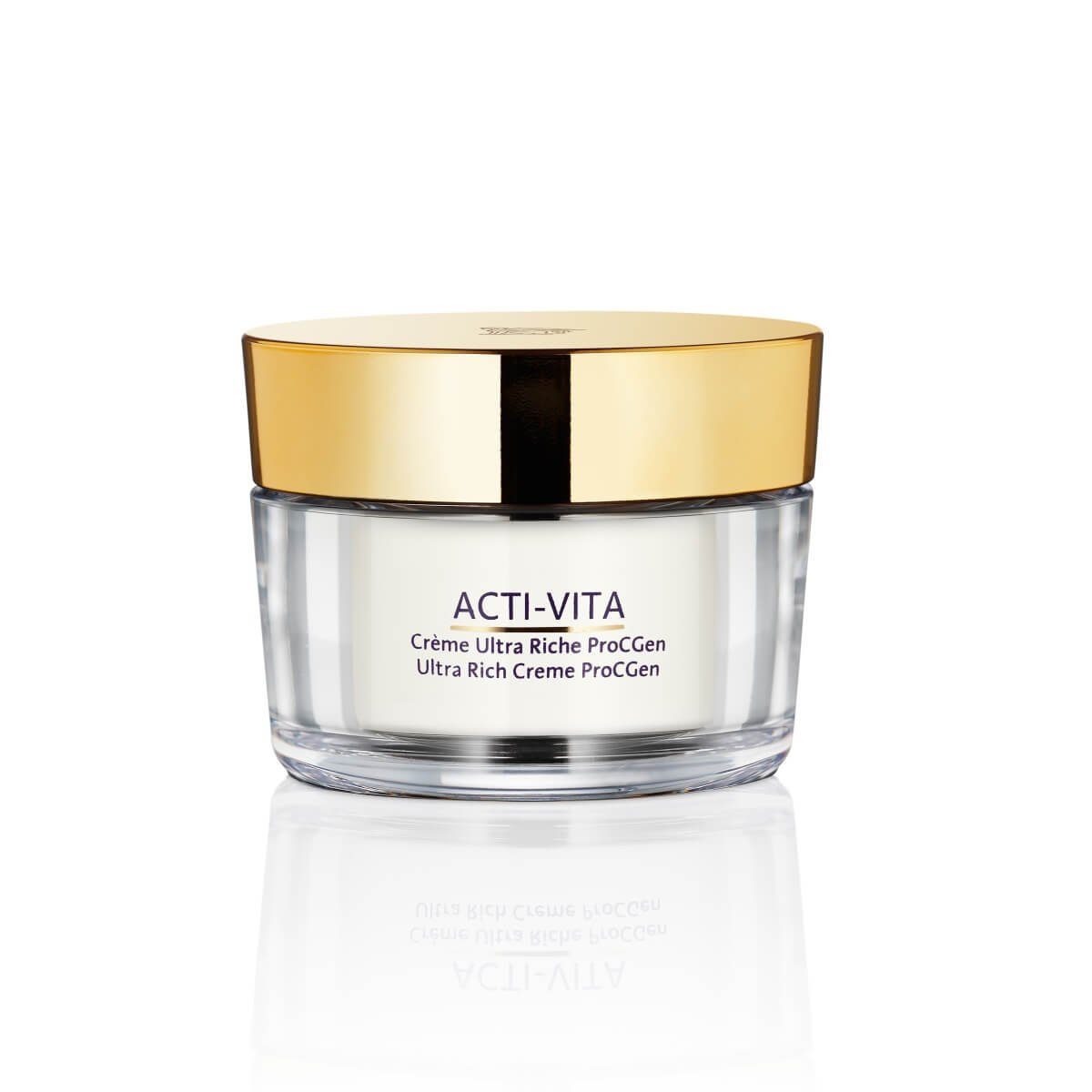 Monteil Paris Anti-Aging-Creme Monteil Paris Acti-Vita Ultra Rich Creme ProCGen, Reichhaltige, intensiv pflegende 24h Creme