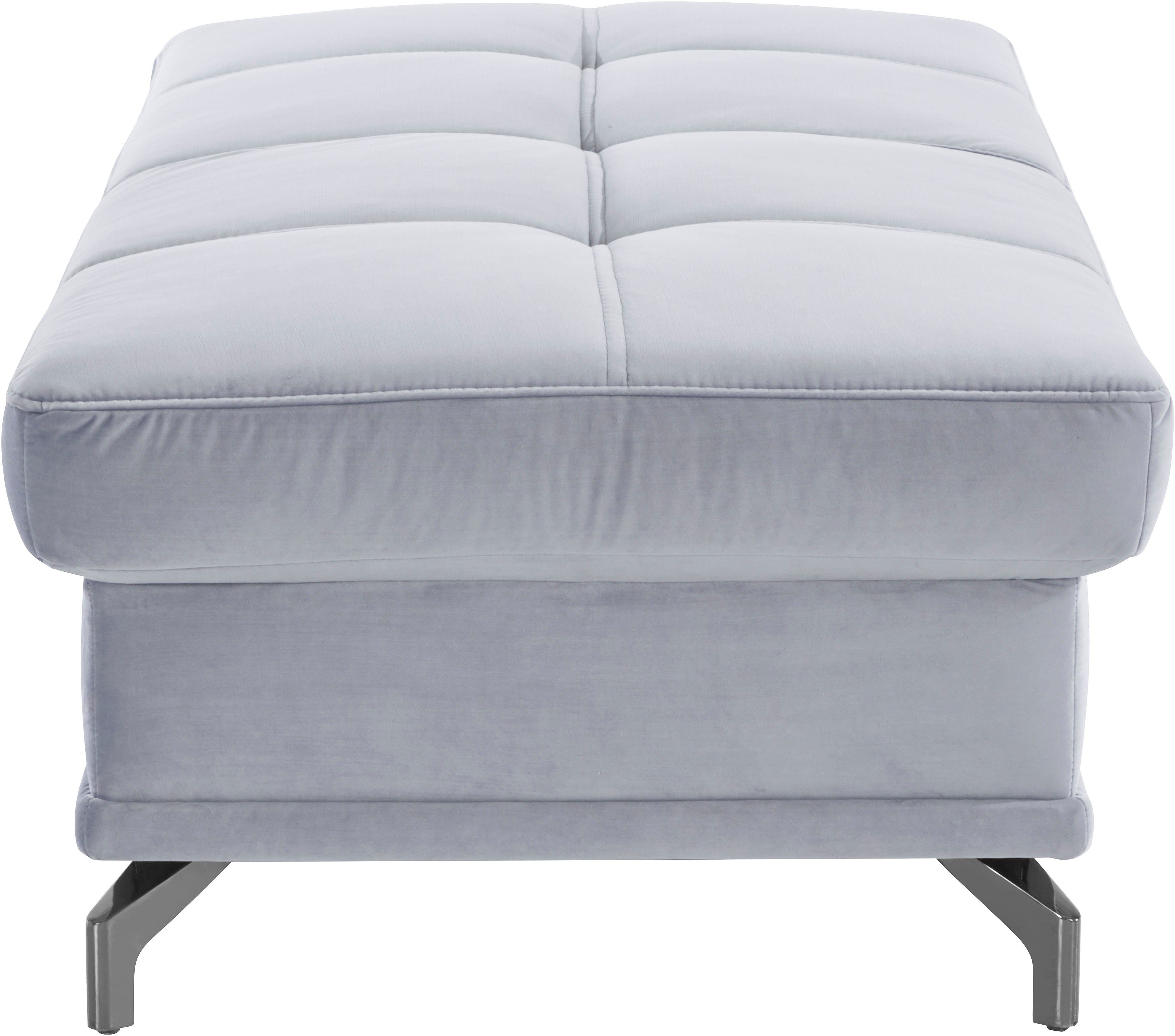 OTTO home Polsterhocker Costello, B: 133 cm, individuell zu kombinieren, Federkern