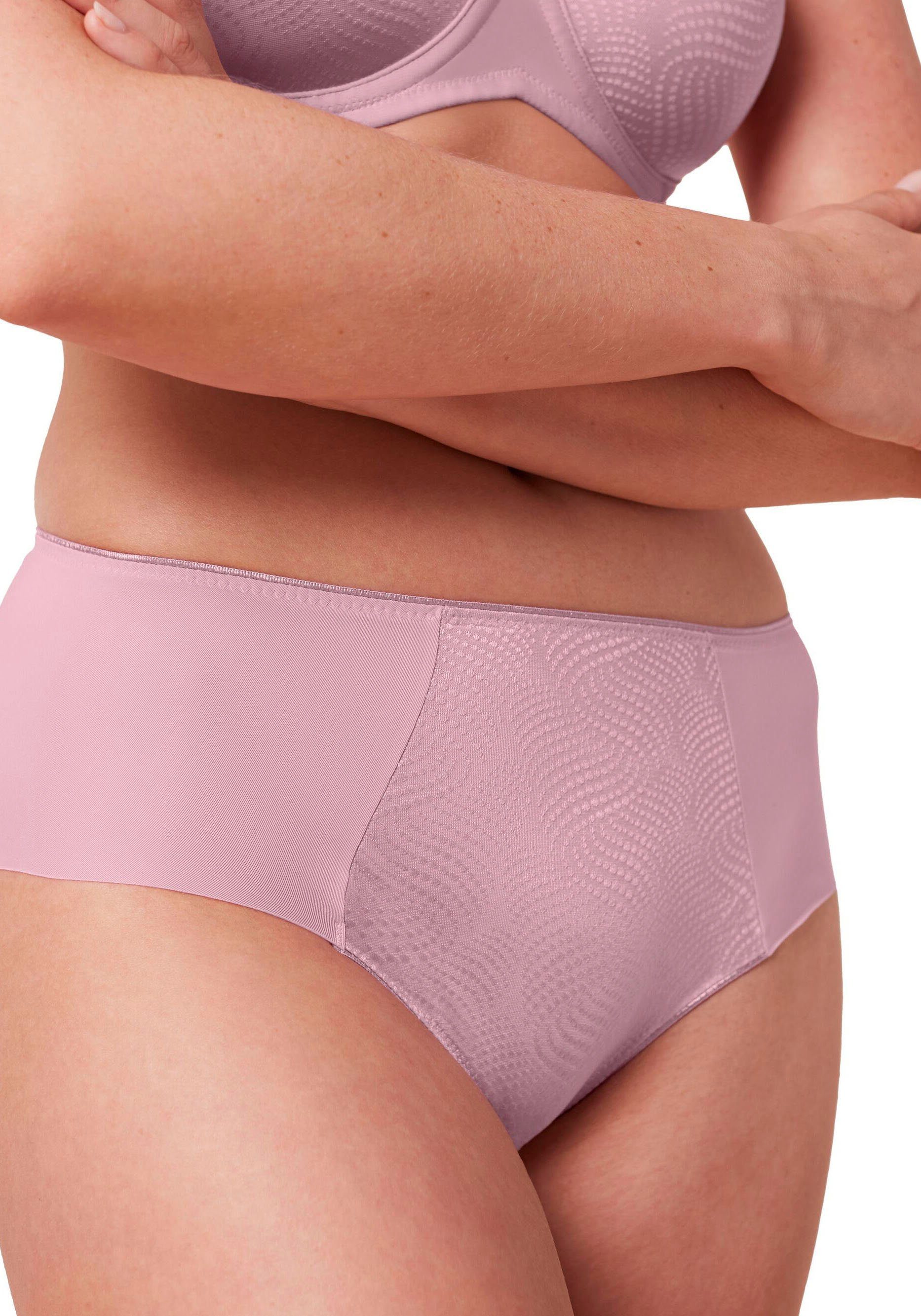 Triumph Hipster Essential Jacquardmuster schimmerndes orchid Minimizer