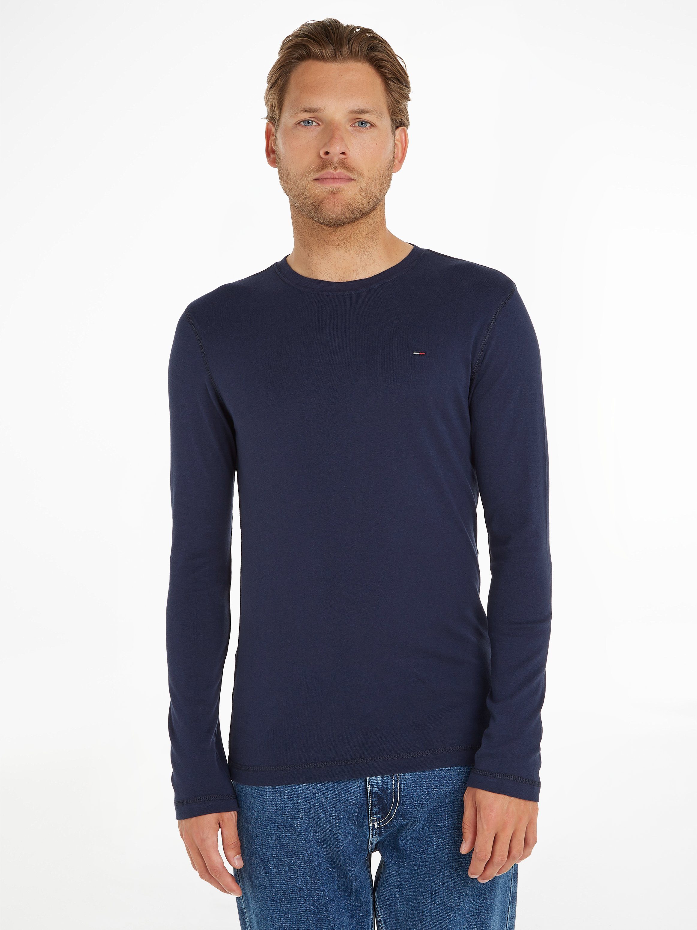 Tommy Jeans Langarmshirt TJM ORIGINAL RIB günstig online kaufen