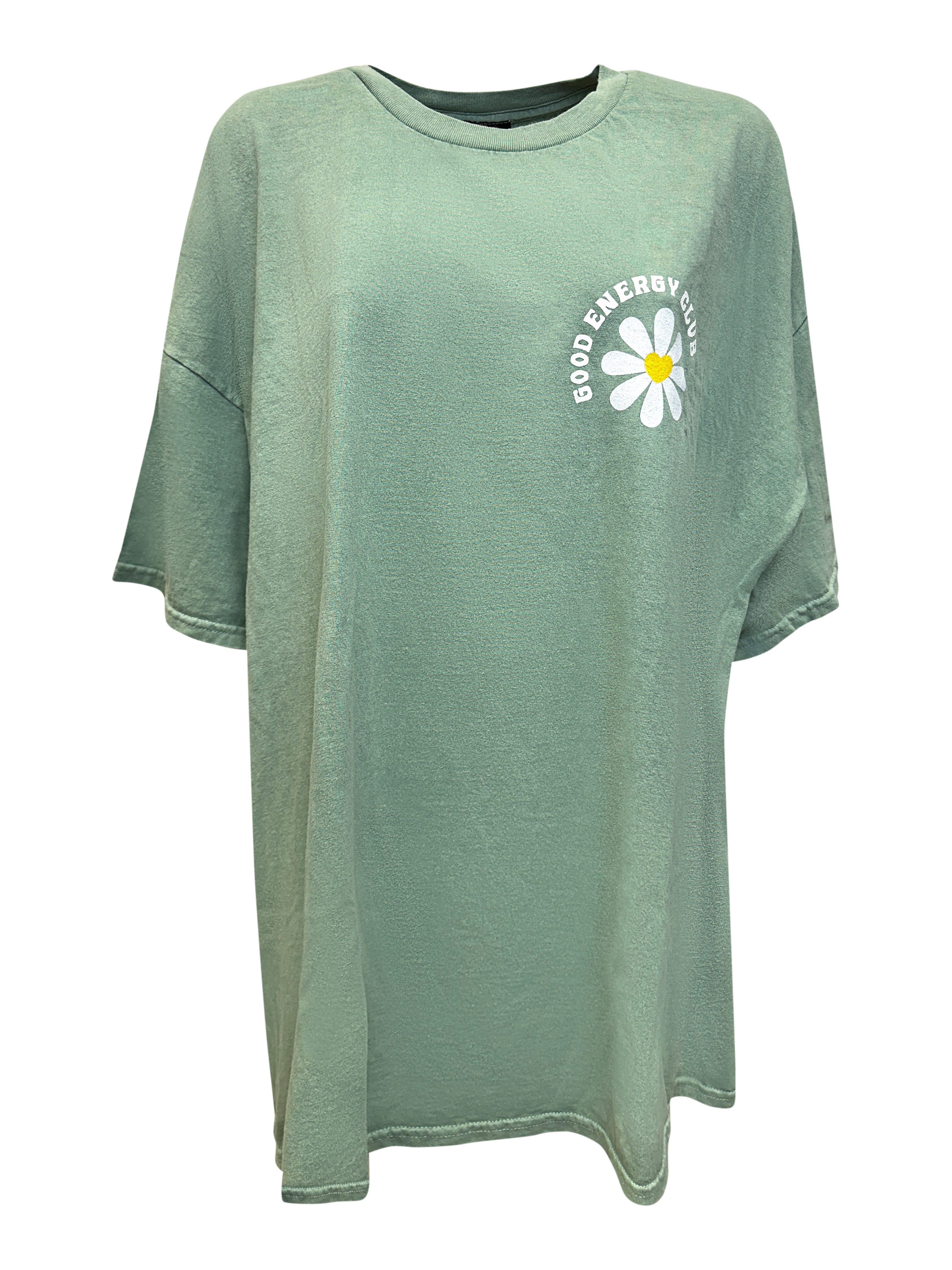 Worldclassca T-Shirt Worldclassca Oversized Print ENERGY T-Shirt lang Tee S günstig online kaufen