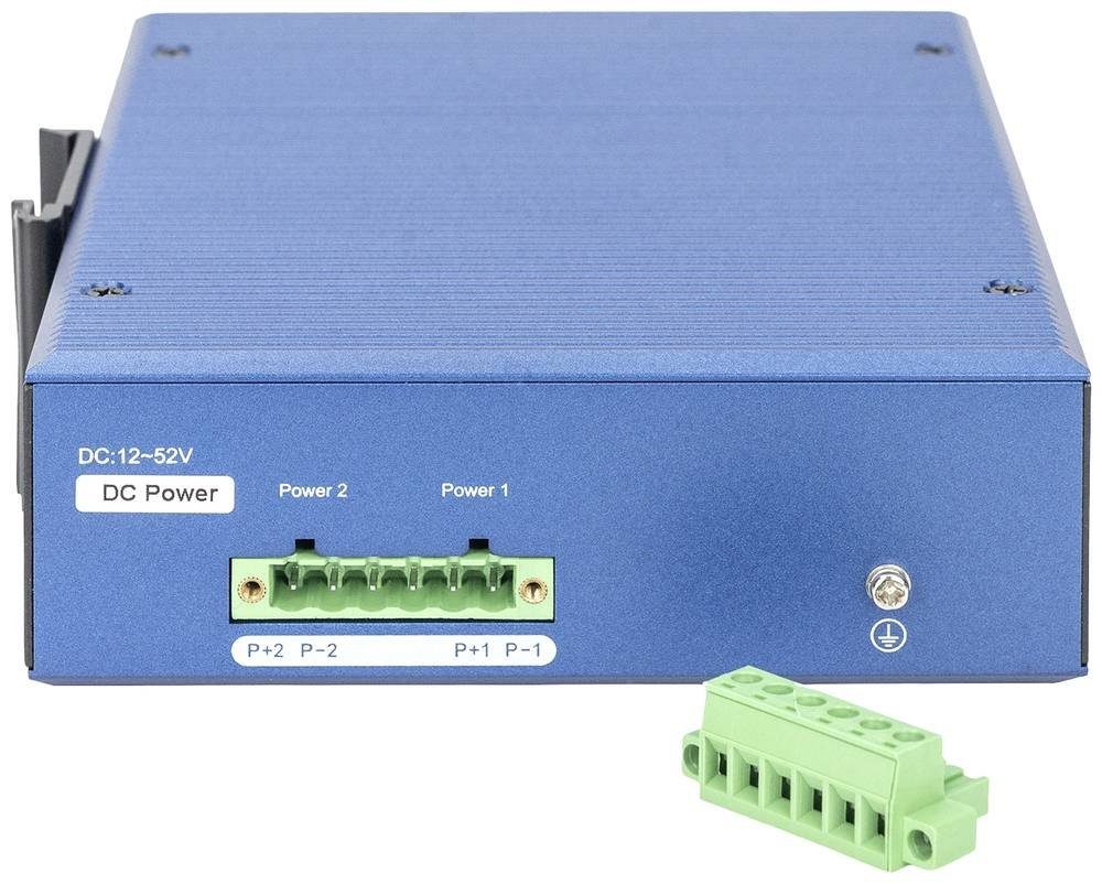 100 Digitus 10 / Port Ethernet 16 1000 DN-651129 Netzwerk-Switch Digitus Industrial Switch /