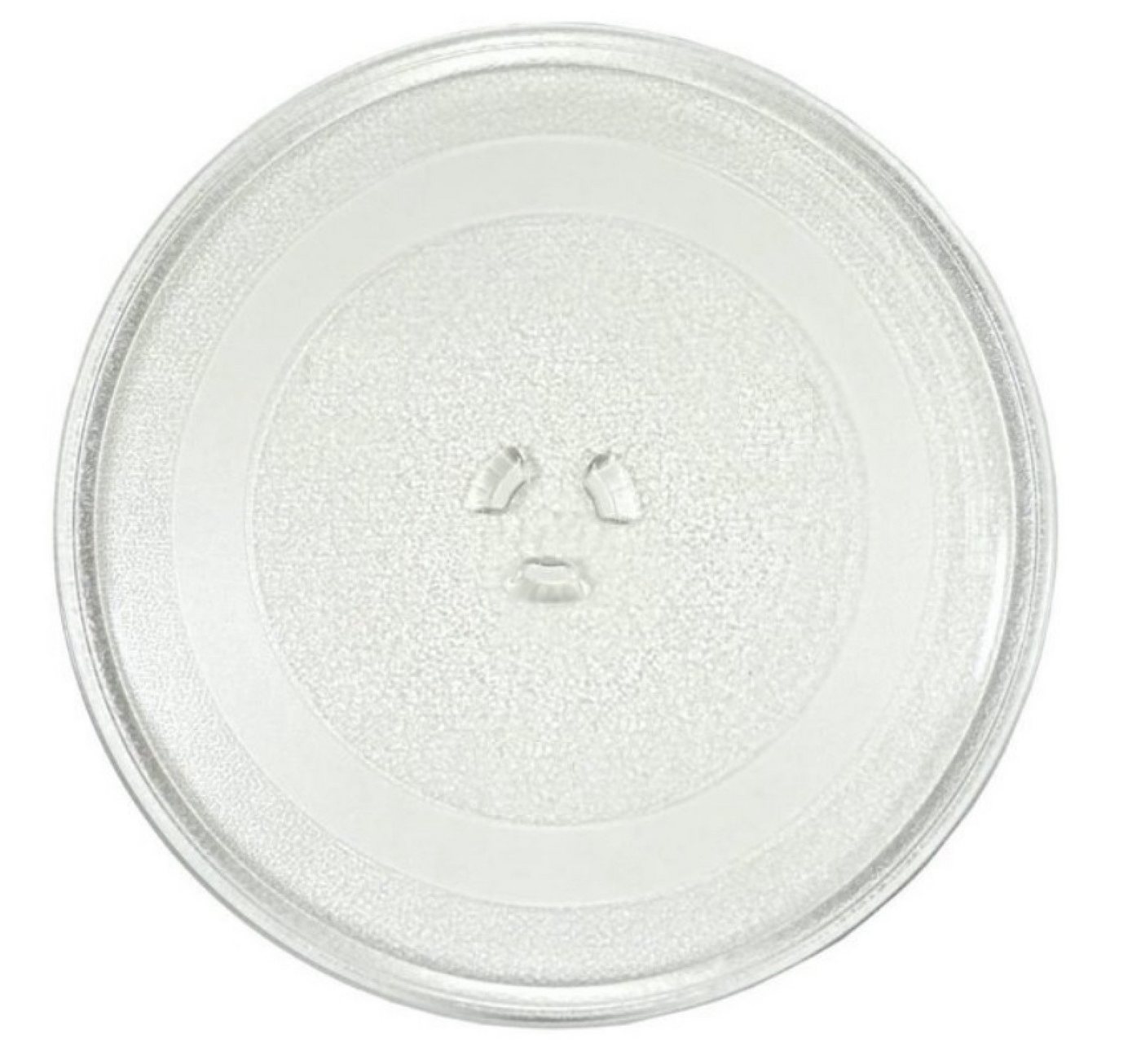 BAYLI Mikrowellenteller Mikrowellenteller 24,5 cm, Drehteller für Mikrowelle, Glasteller