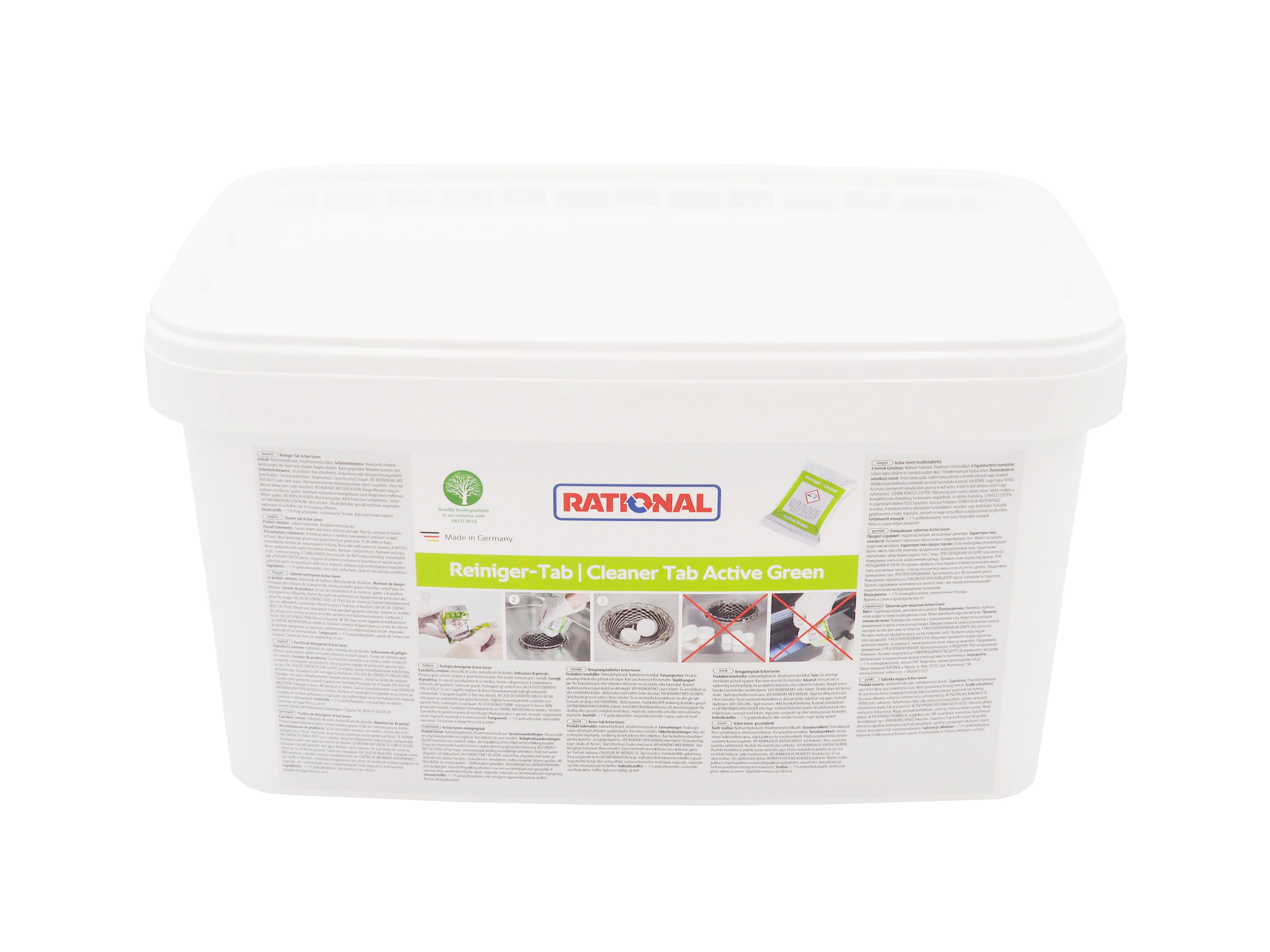 RATIONAL AG ICombi Active Green Pro Rational Tabs #56.01.535 150Stk. / Eimer Spülmaschinenreiniger (150-St)