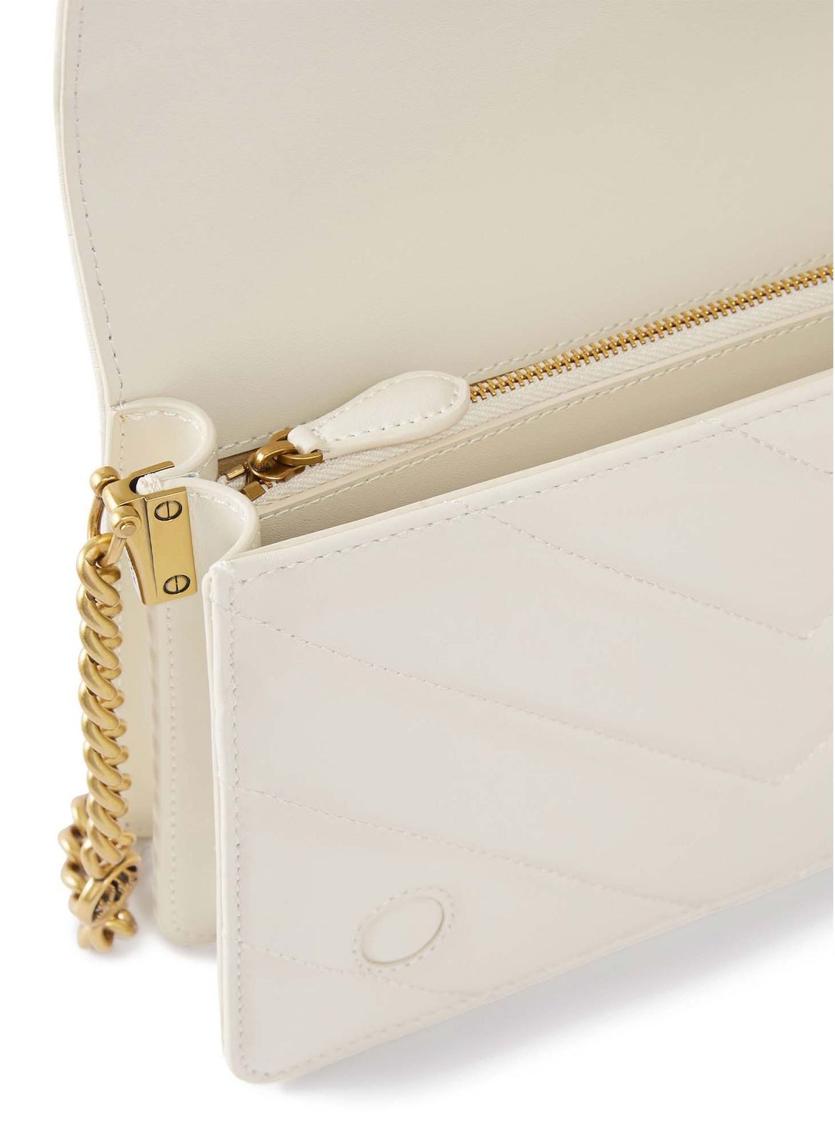 PINKO Umhängetasche Classic Sheep Nappa Big Chevron, aus echtem Schafsleder