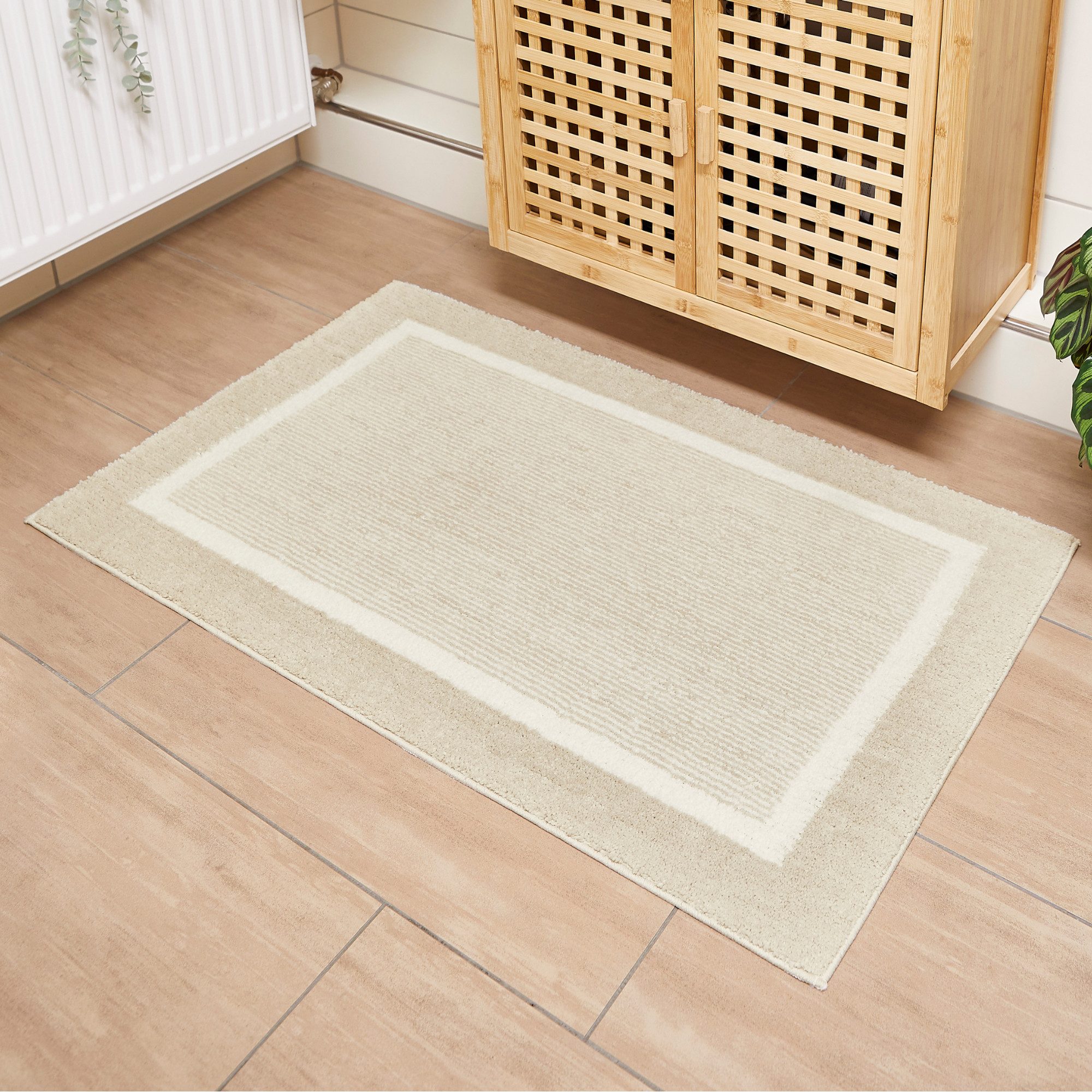 Andiamo Badematte Maui, Höhe 15 mm, rutschhemmend beschichtet, fußbodenheiz günstig online kaufen