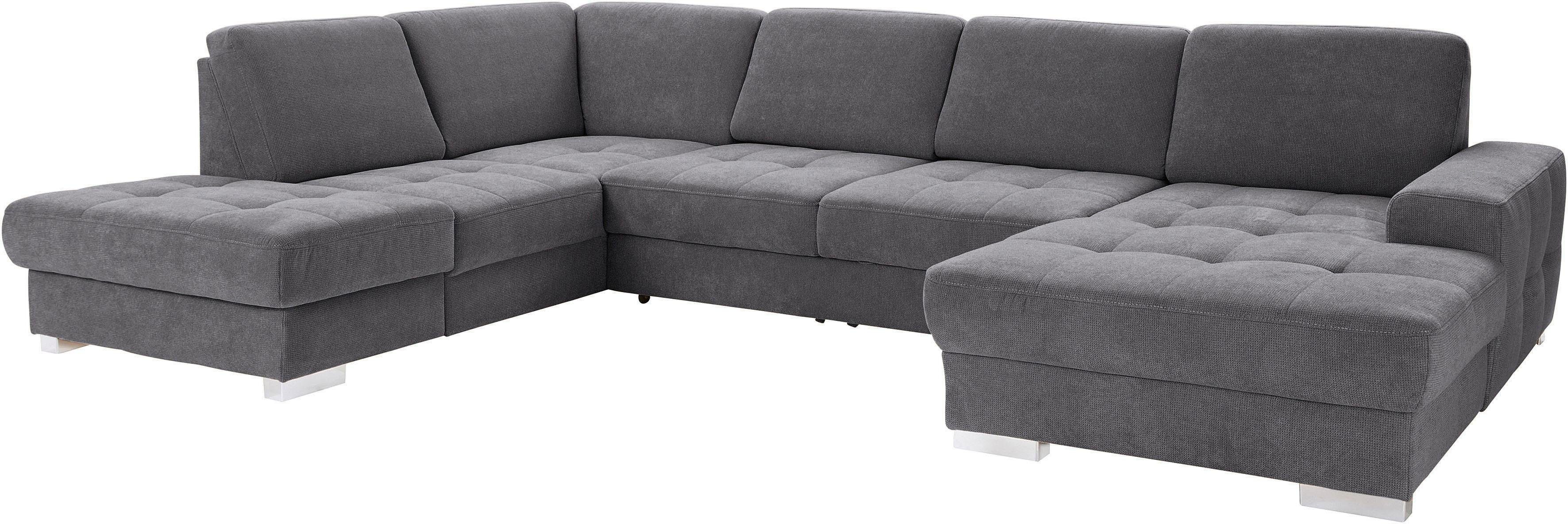 sit&more Wohnlandschaft "Santorini U-Form" mit Federkern und Sitztiefenvers günstig online kaufen