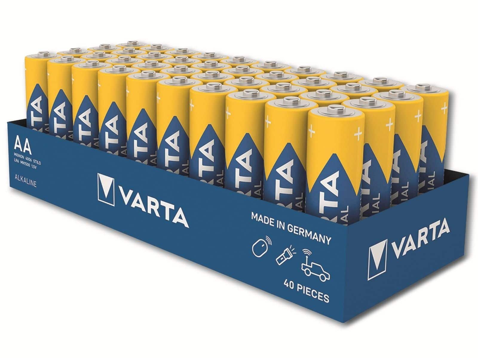 VARTA VARTA Batterie Alkaline, Mignon, AA, LR06, 1.5V Batterie