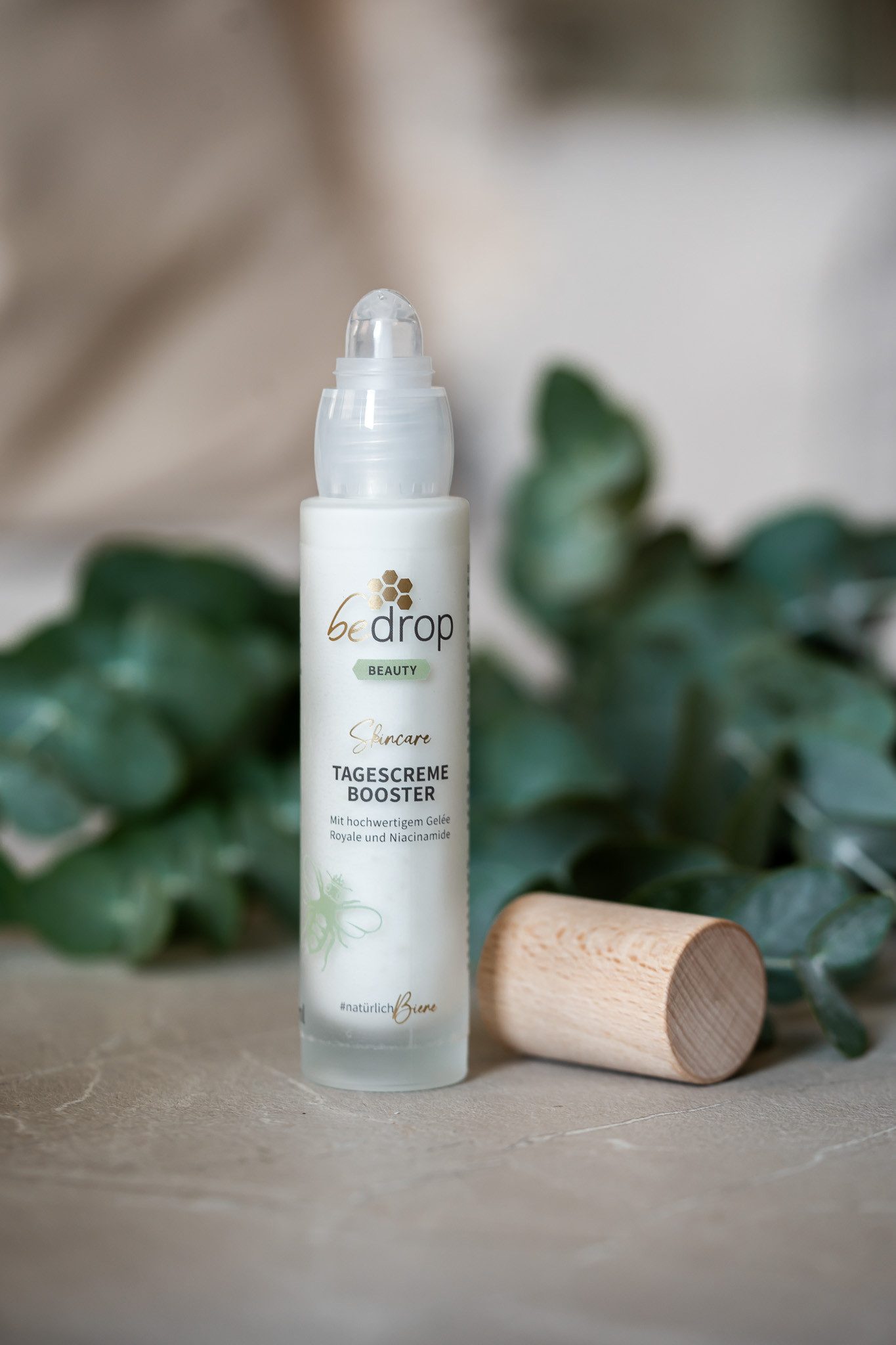 bedrop Tagescreme Booster - Gesichtscreme mit Gelée Royale und Niacinamide Einzelpackung, Natürliche, feuchtigkeitsspendende Gesichtspflege mit Gelée Royale