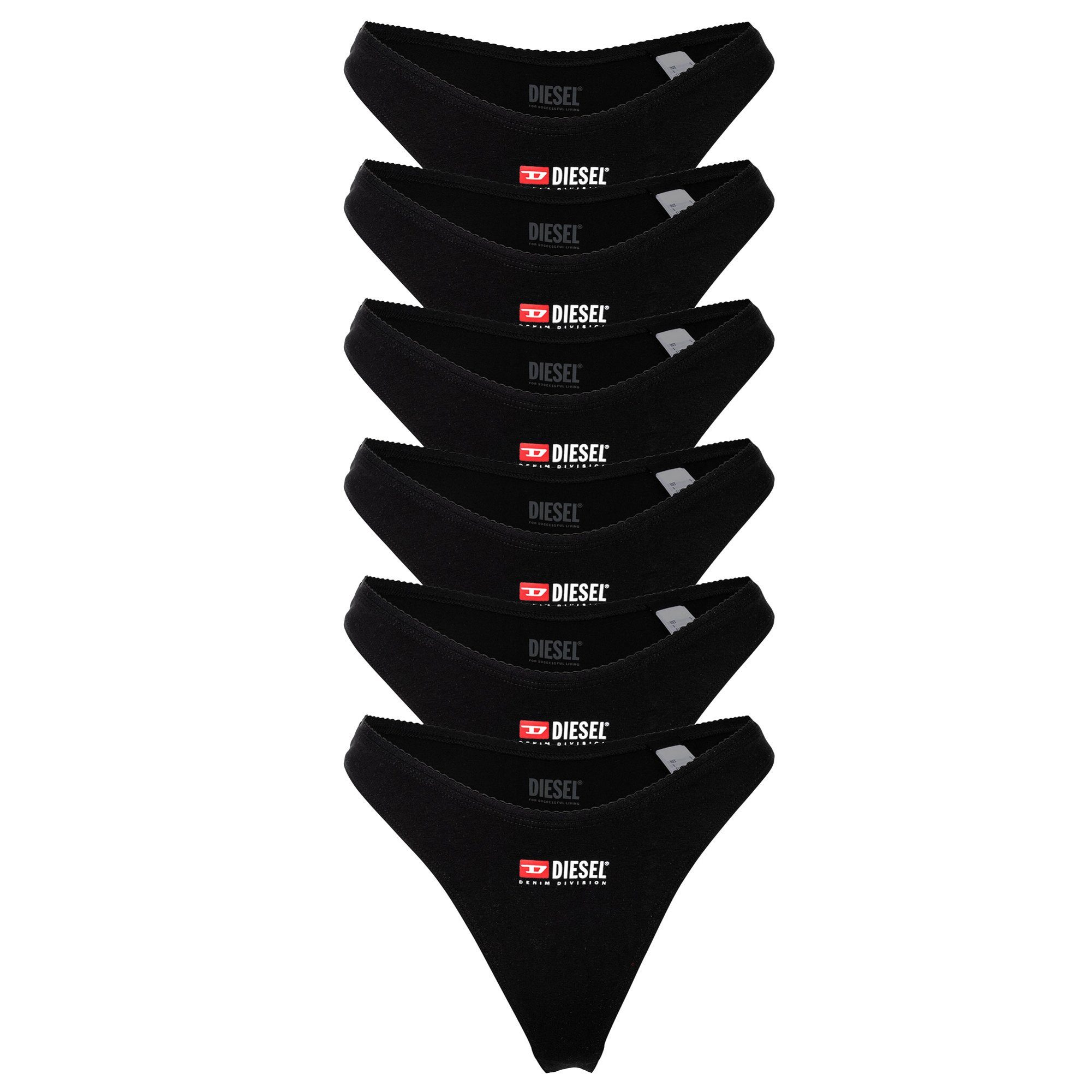 String Damen String 6er Pack Baumwolle