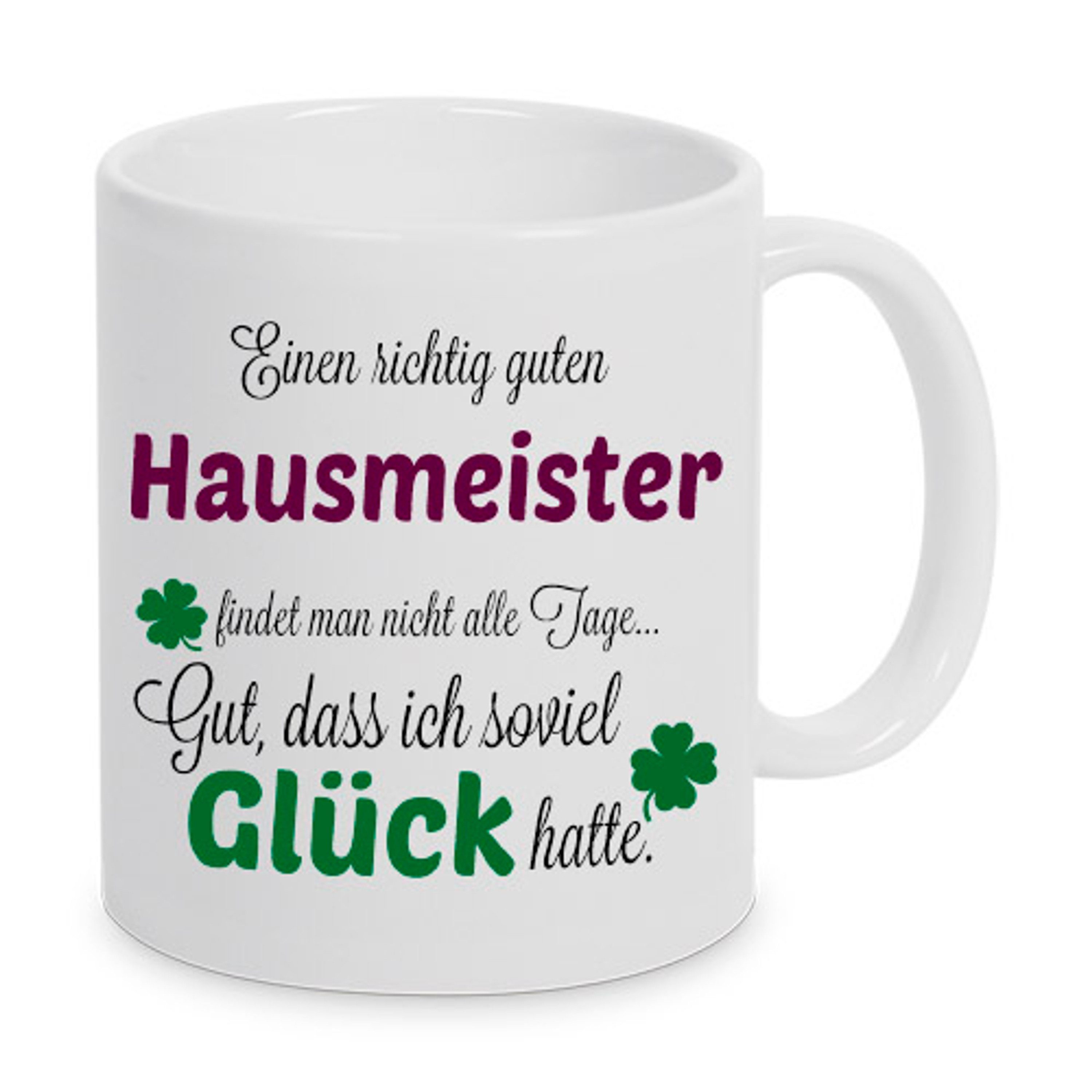 TASSENKING Tasse, Einen guten Hausmeister... - Tasse - Kaffeebecher - Geschenk