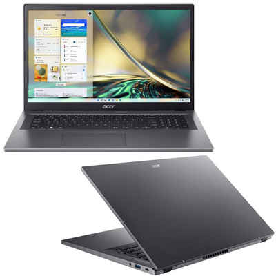 Acer Aspire A317-55, 16GB RAM, Notebook (44,00 cm/17.3 Zoll, Intel Celeron N100, UHD Graphics, 0 GB HDD, 256 GB SSD, inkl. Microsoft Office 2021 Pro Vollversion)