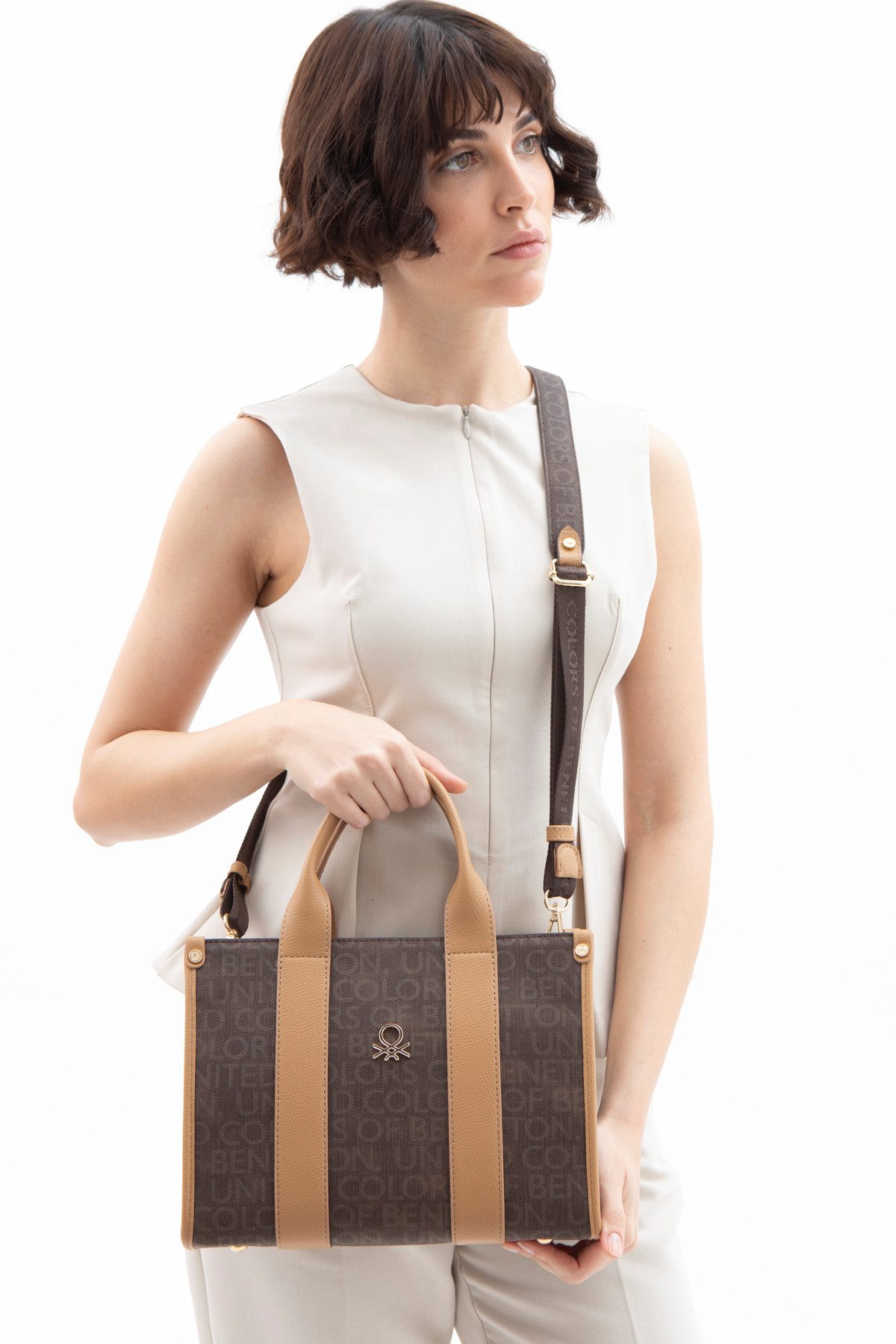 United Colors of Benetton Henkeltasche 2-in-1 günstig online kaufen