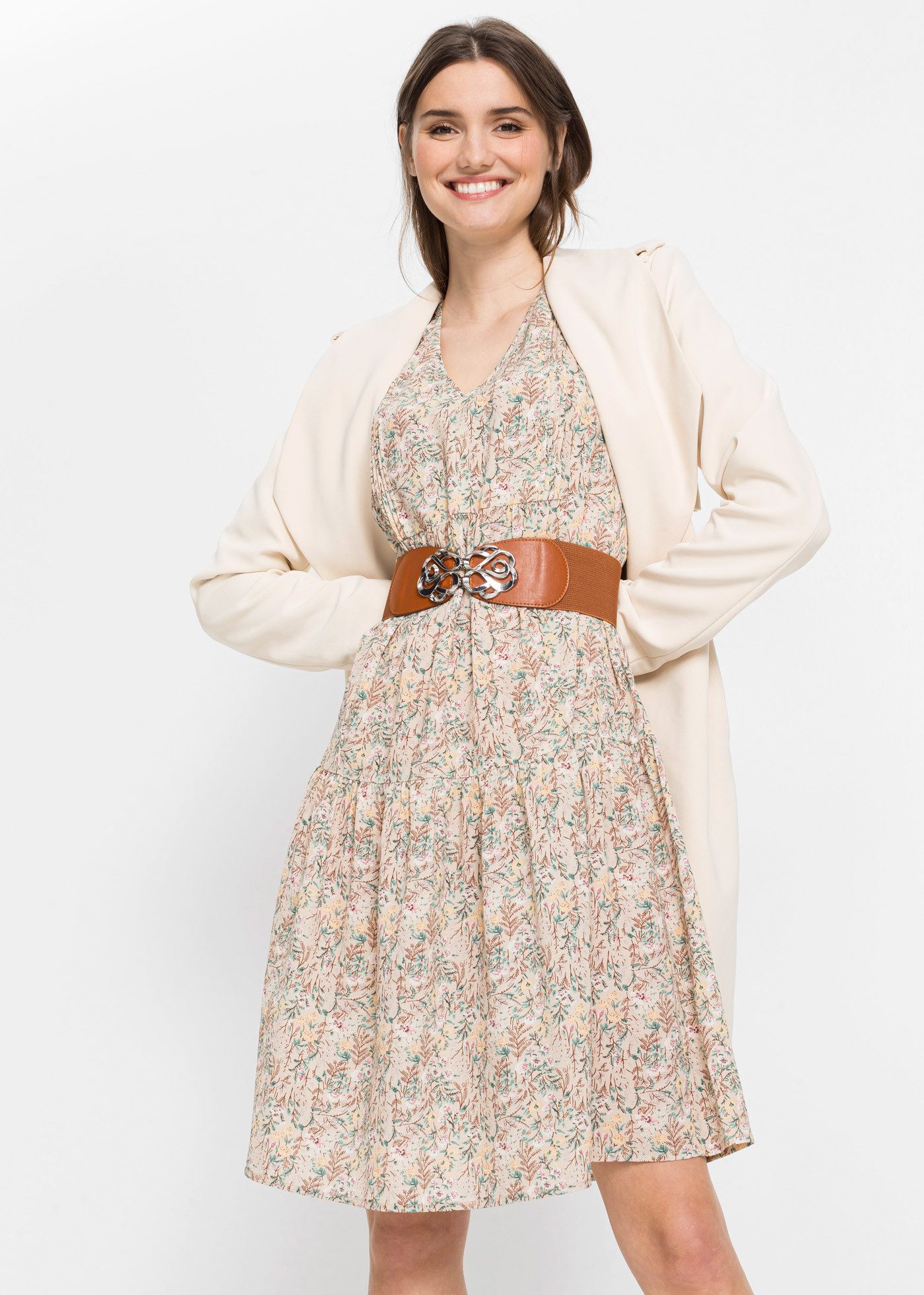 bonprix Stretchgürtel aus Polyester, Elastodien und Polyurethan, elastischer Sitz