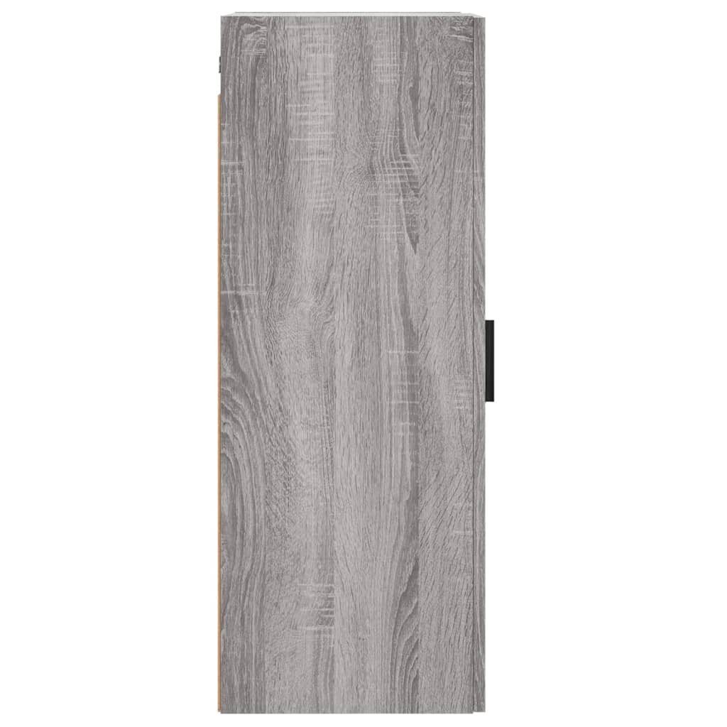 Sonoma Grau vidaXL Wandschrank 34,5x34x90 St) cm (1 Sideboard
