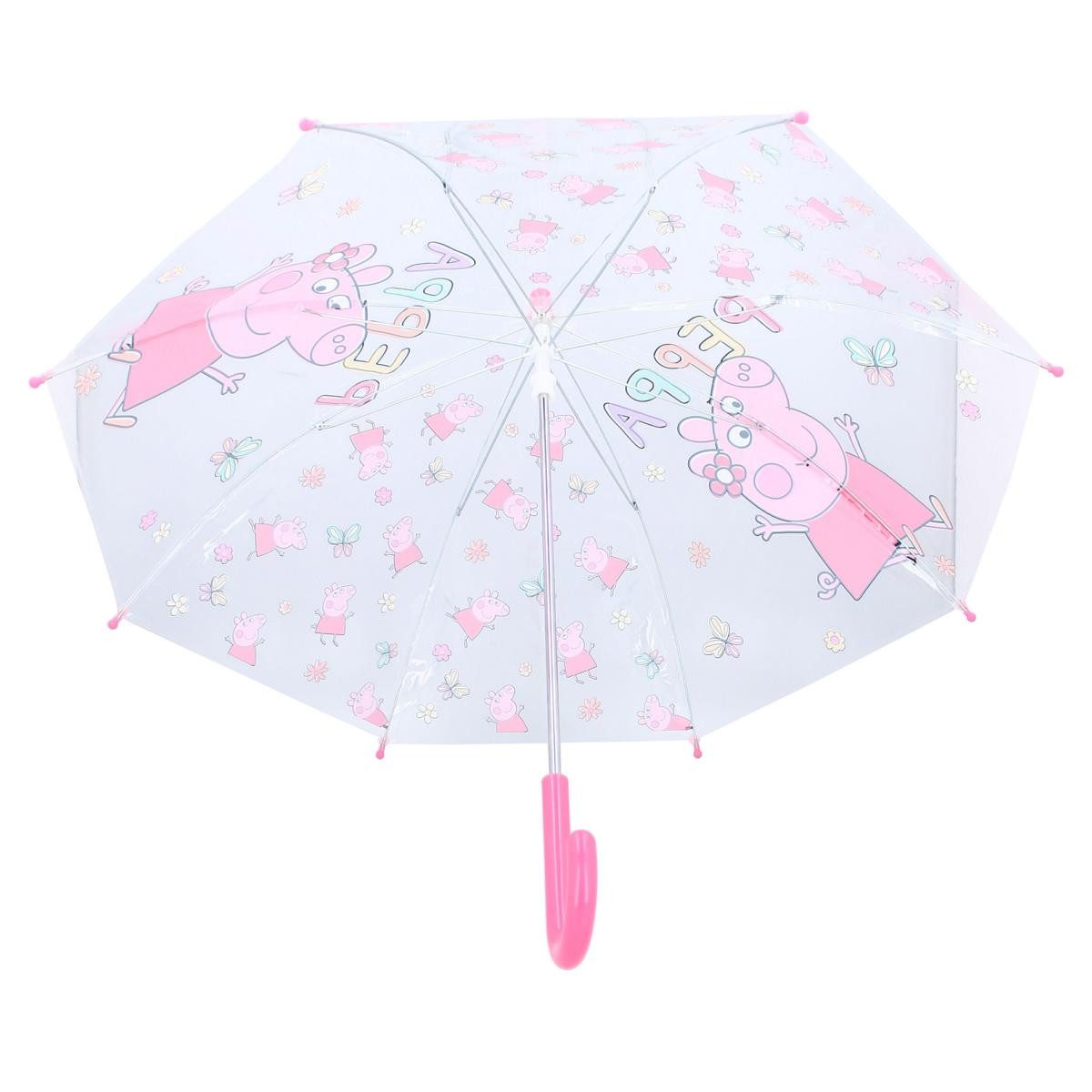 Vadobag Stockregenschirm Kinderschirm Regenschirm Peppa Wutz, Rainy Days