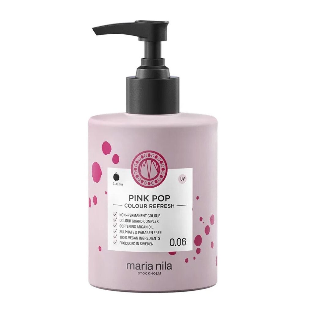 Maria Nila Haarkur Colour Refresh Non-Permanent Colour Mask 0.06 Pink Pop