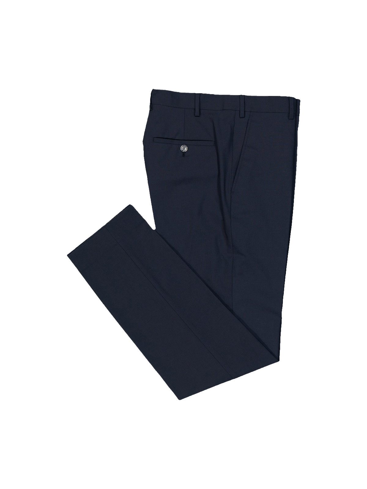 emilio adani Anzughose Herren Anzug-Hose slim fit, Indigoblau