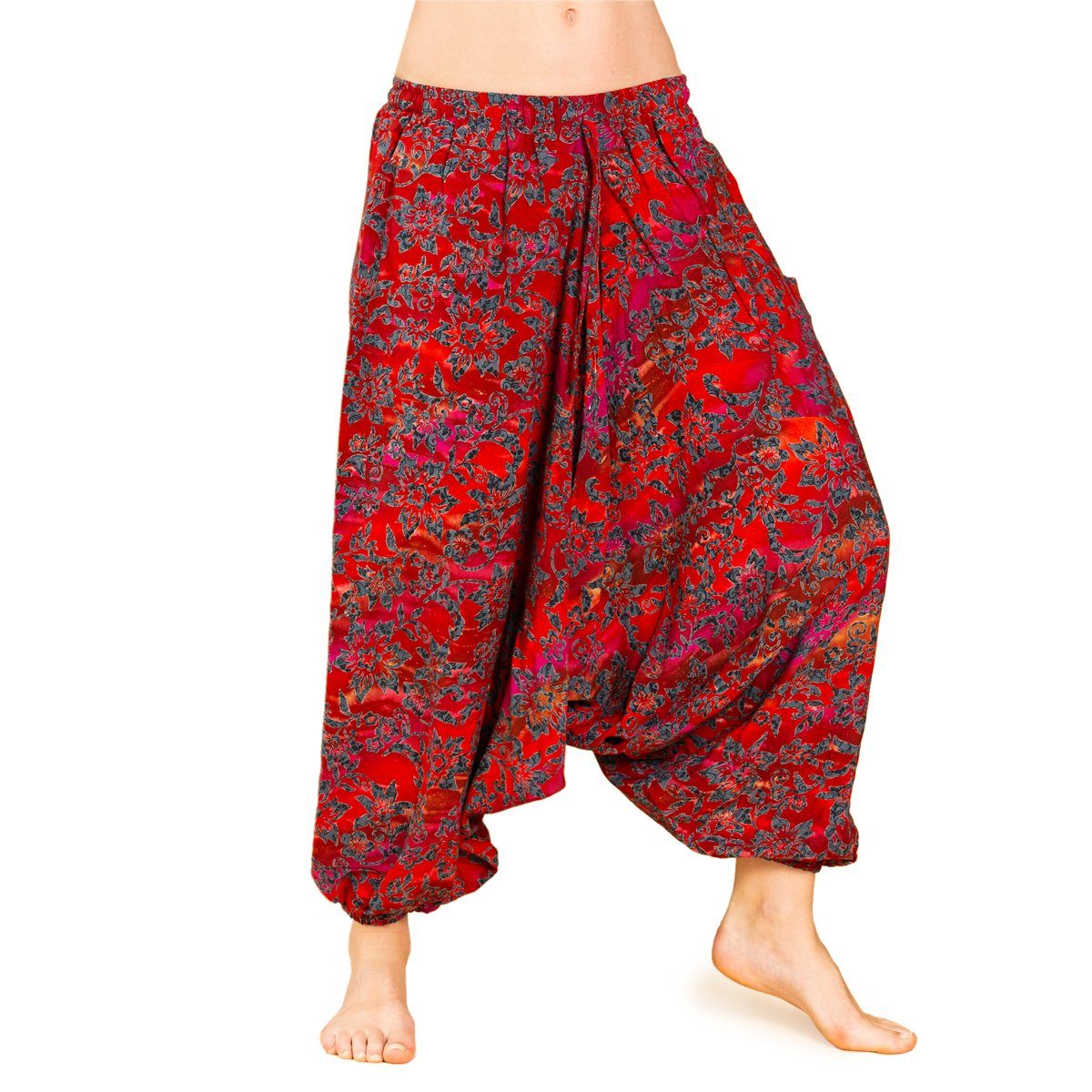 Haremshose Aladinhose Wachsbatik Haremshose aus 100% natürlicher Viskose