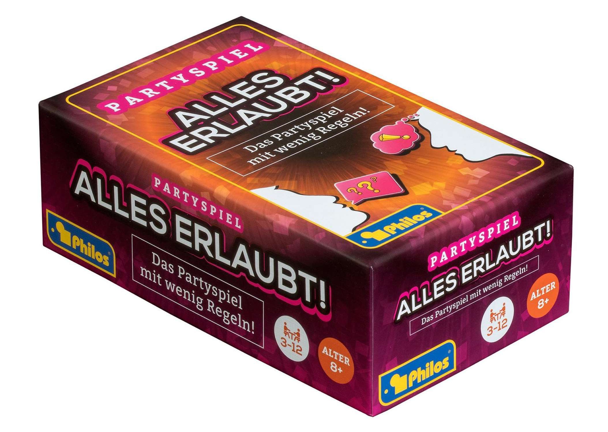 Philos Spiel Partyspiel mit wenig Regeln und Glocke