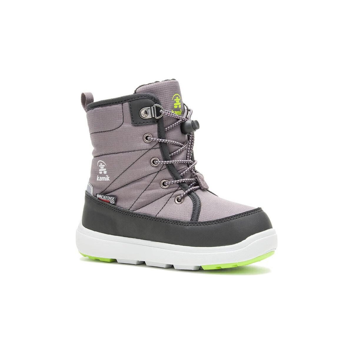 Kamik Luge Winterstiefel Kinder Winterstiefel mit DriDefense Membran und Schnellschnürsystem