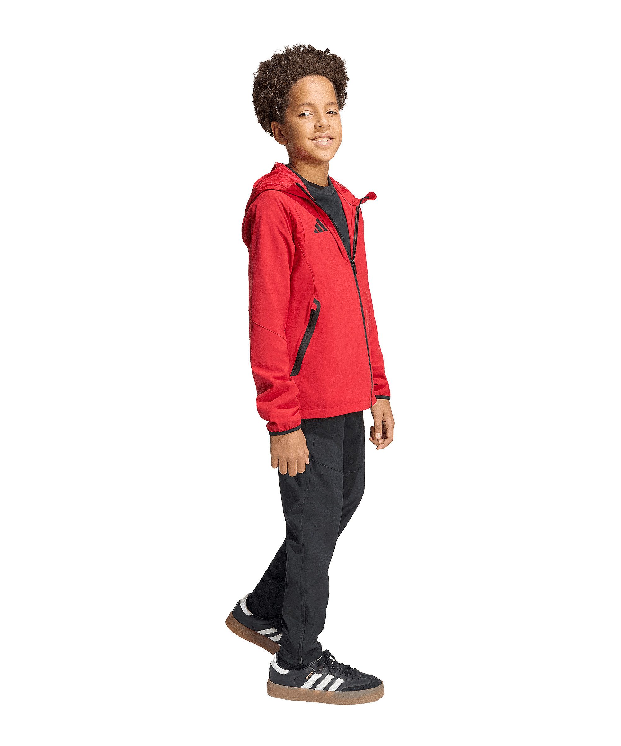 adidas Performance Regenjacke adidas Performance Tiro Travel Windjacke Kinder Bequem – Bild 4 von 5