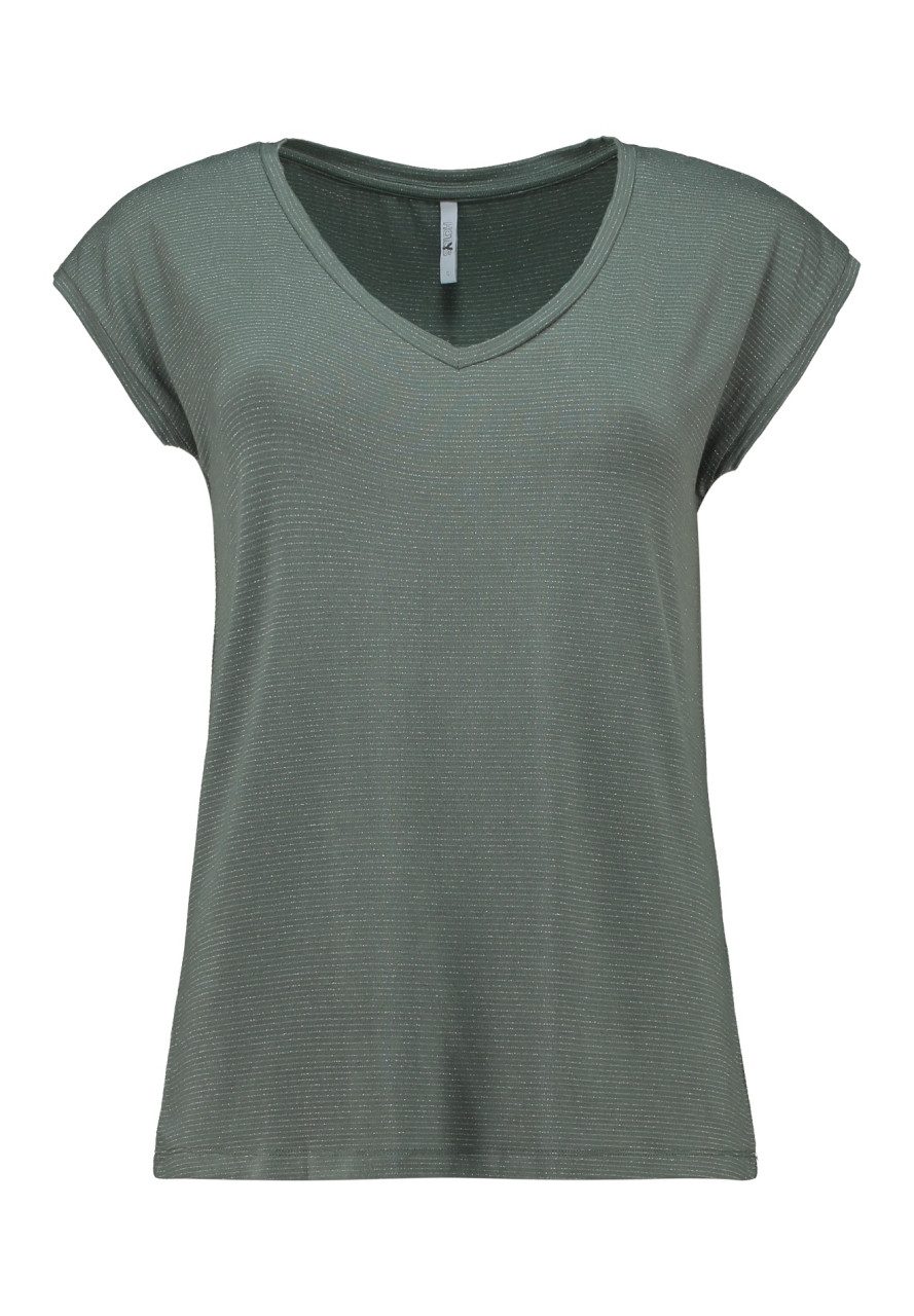 HaILY’S T-Shirt Moderner Minimalistischer T-Shirt-Look Charmant und Stilvol günstig online kaufen