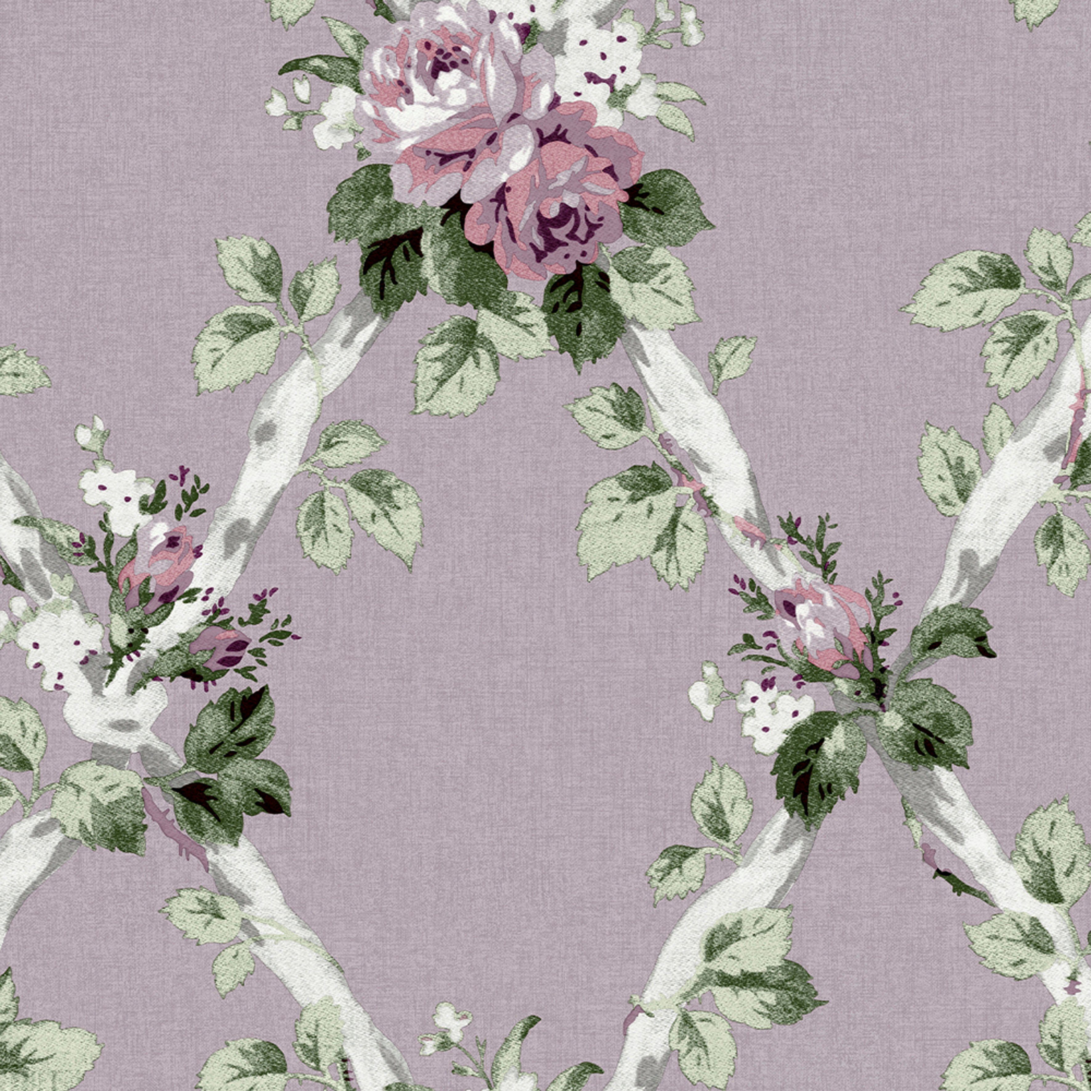 LAURA ASHLEY Vliestapete Elwyn, glatt, Motiv, (1 St), Motiv