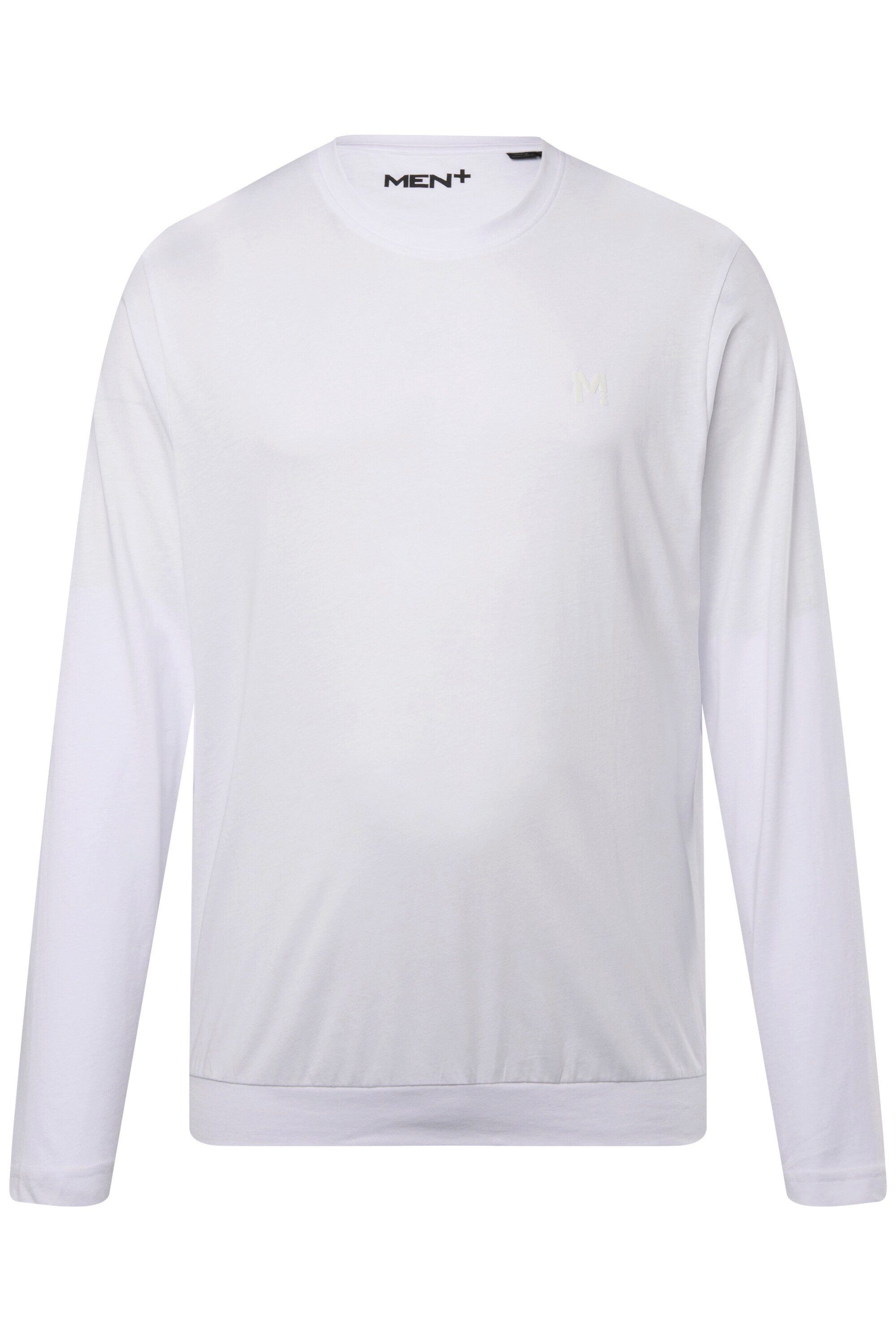 T-Shirt Langarmshirt Bauchfit Spezialschnitt Basic