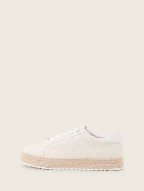 TOM TAILOR Sneaker mit geflochtener Sohle Sneaker