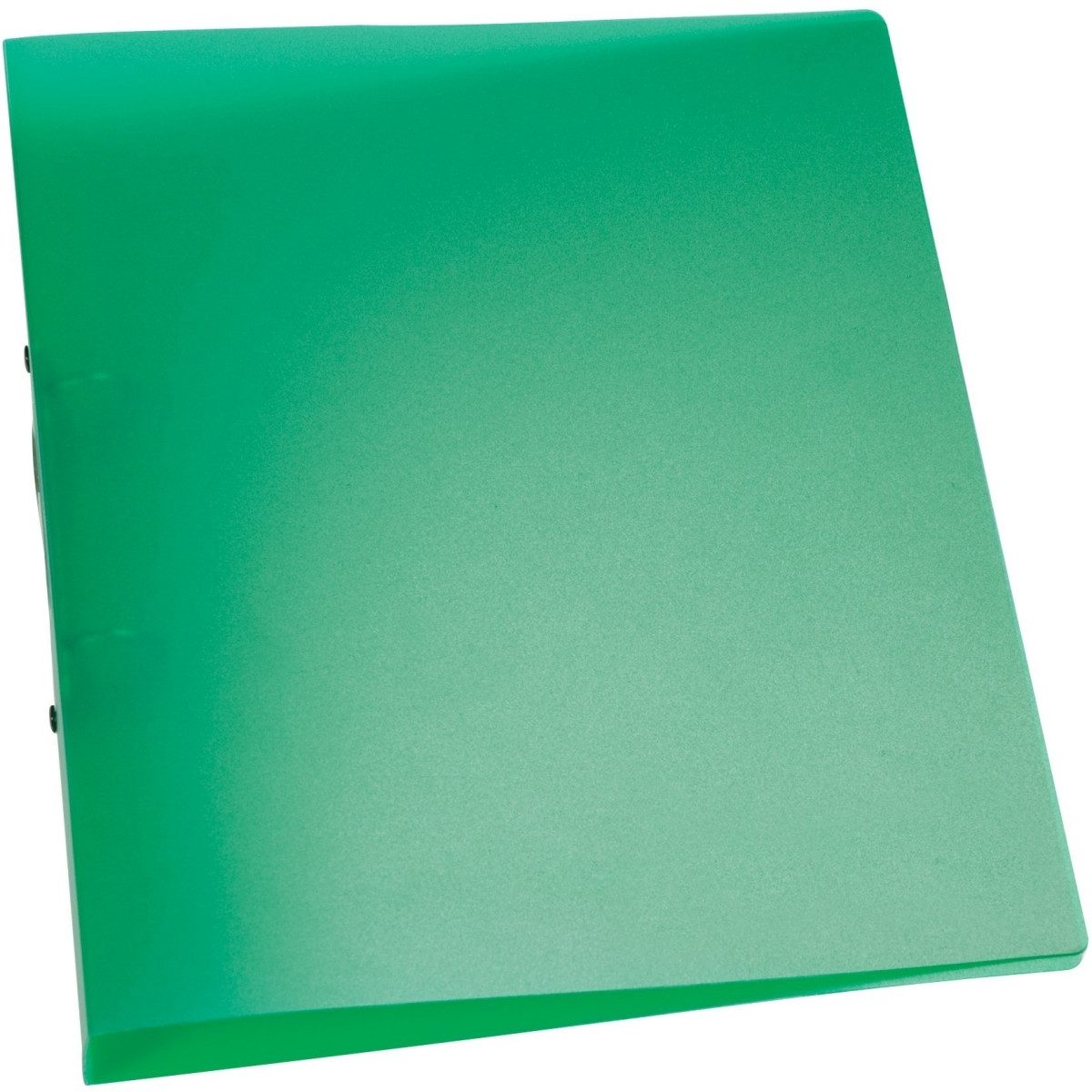 Connect Präsentationsordner Ringbuch A4 2 Ringe 25mm grün-transluzent