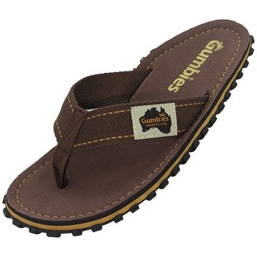 Gumbies Classic in Brown T-Strap-Zehentrenner aus recycelten Materialien »in farbenfrohen Designs«