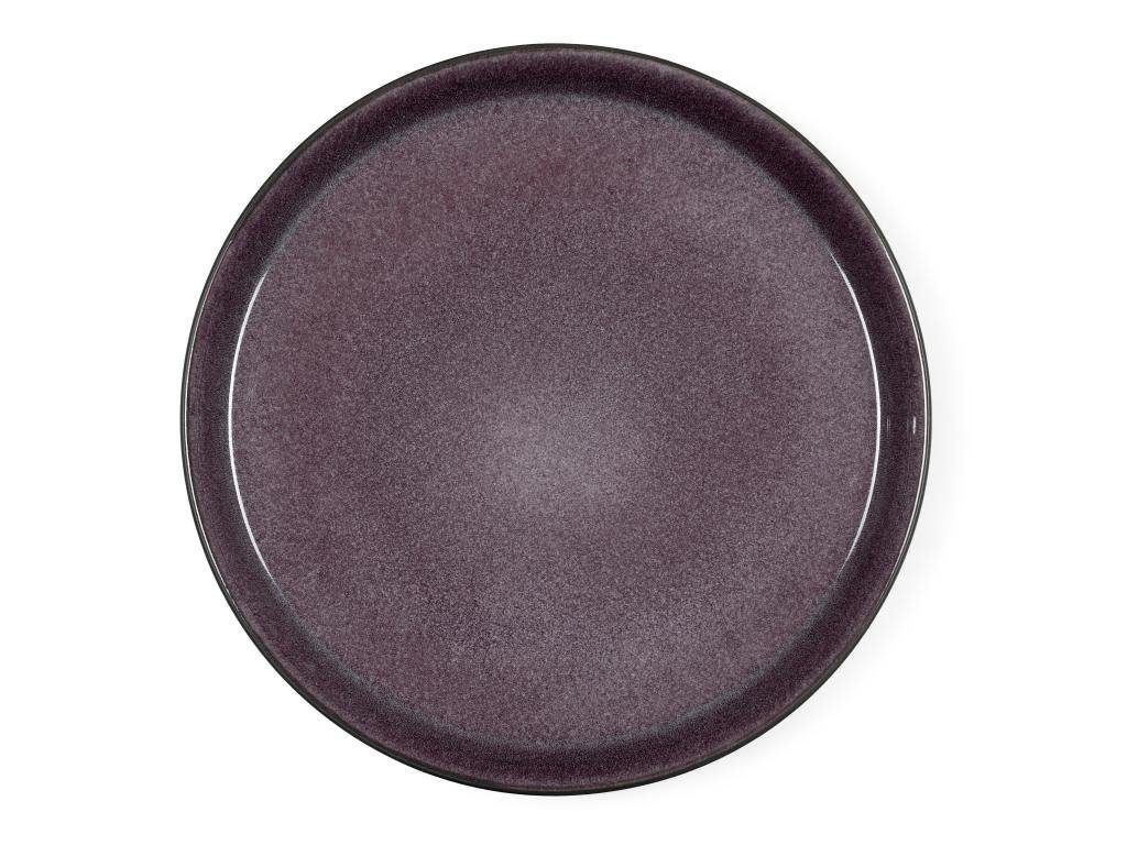 Bitz Speiseteller Speiseteller black / lilac 27 cm, Speiseteller Gastro 27 cm Schwarz/Lila