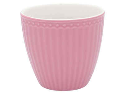 Greengate Becher Alice Latte Cup dusty rose 0,3 l, Steinzeug