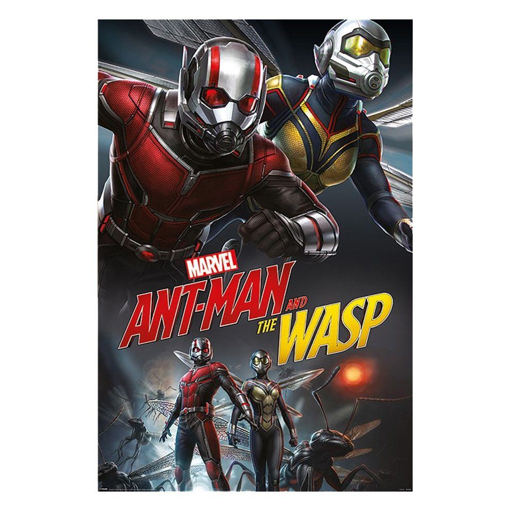 Close Up Poster Ant-Man and The Wasp, Ant-Man and The Wasp