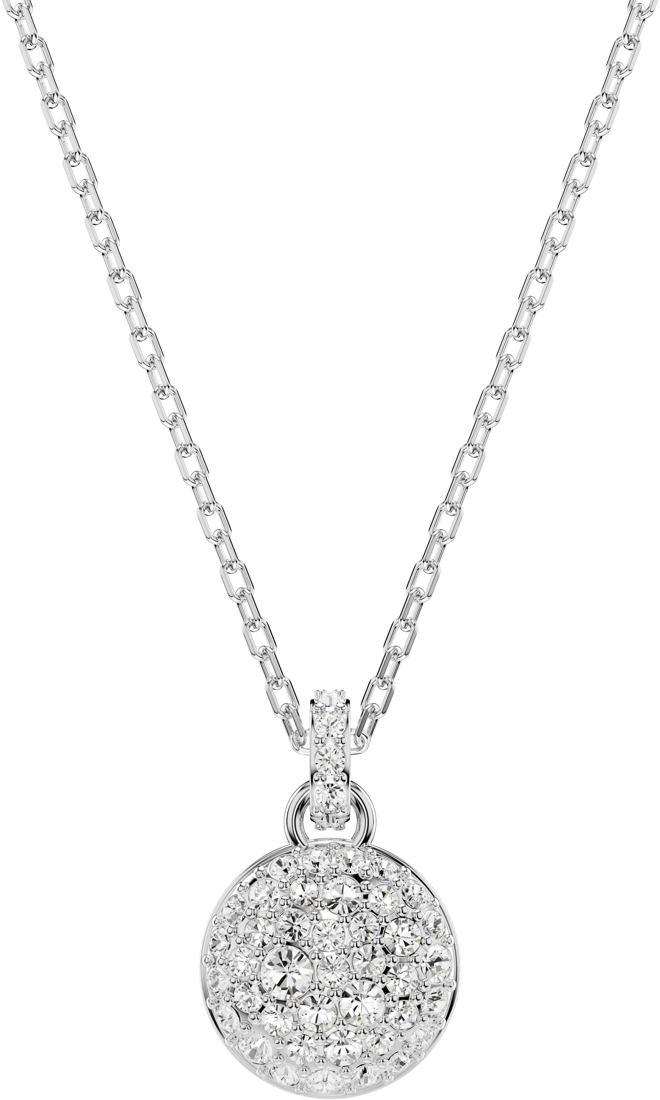 Swarovski Kette mit Anhänger Sublima Round, mit Swarovski® Kristall günstig online kaufen