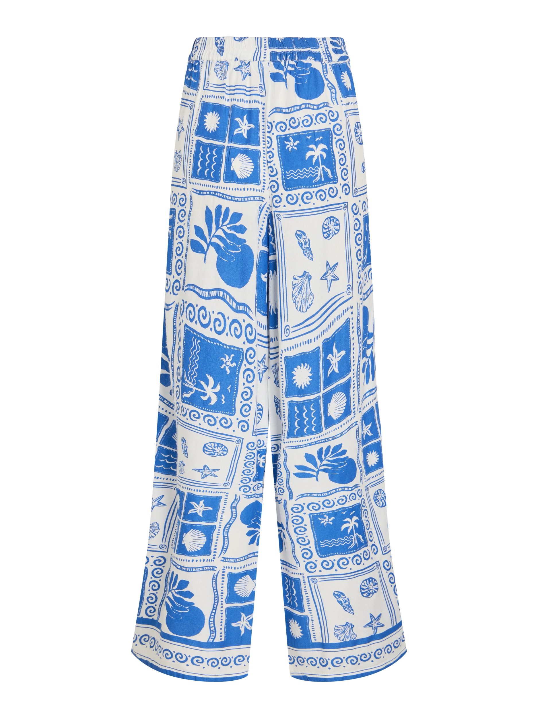 Stoffhose VIJOSIA SCA HW WIDE PANTS