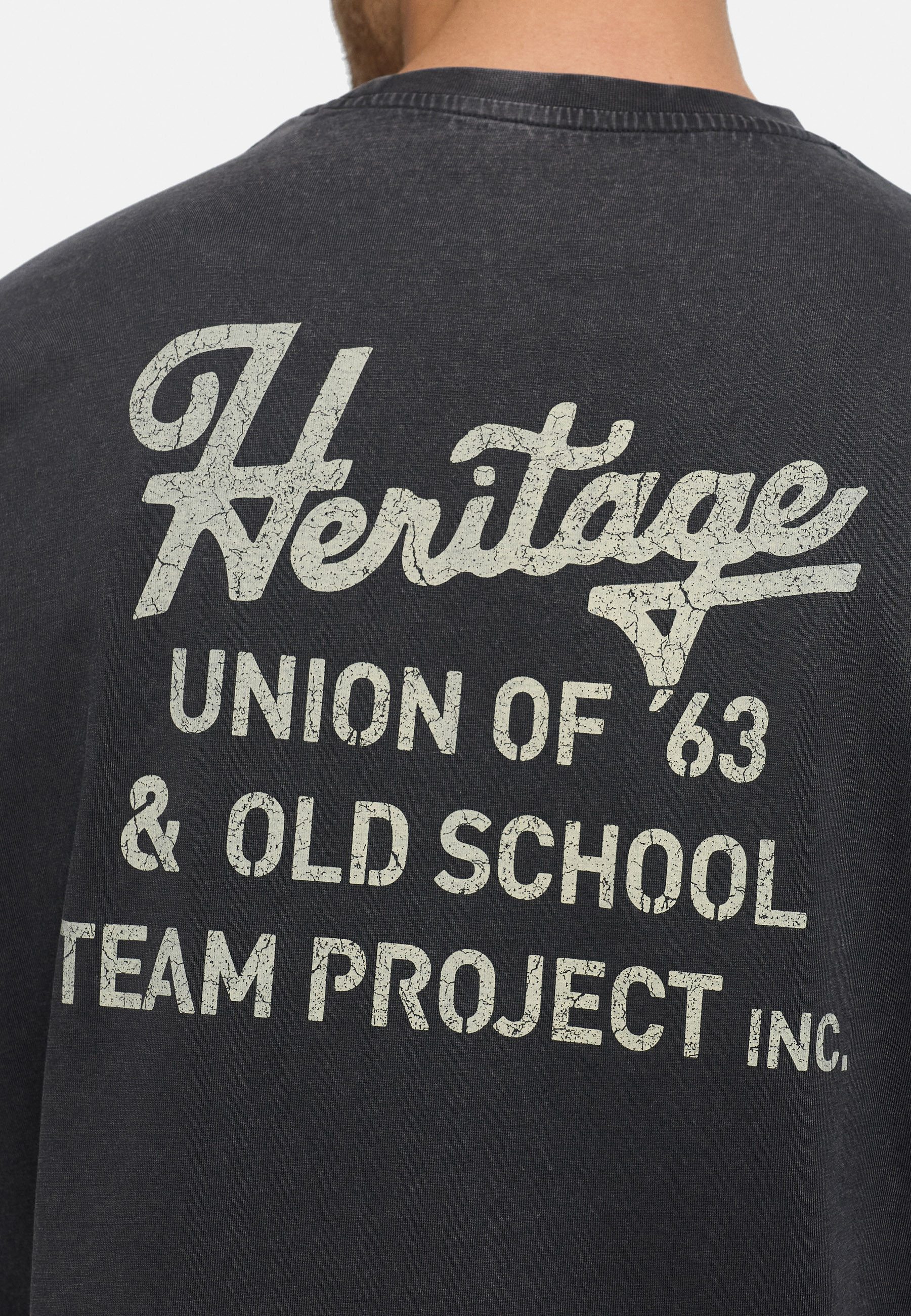 INDICODE T-Shirt Herren INHeritage Herrenshirt mit Print und hohem Tragekomfort – Bild 5 von 5