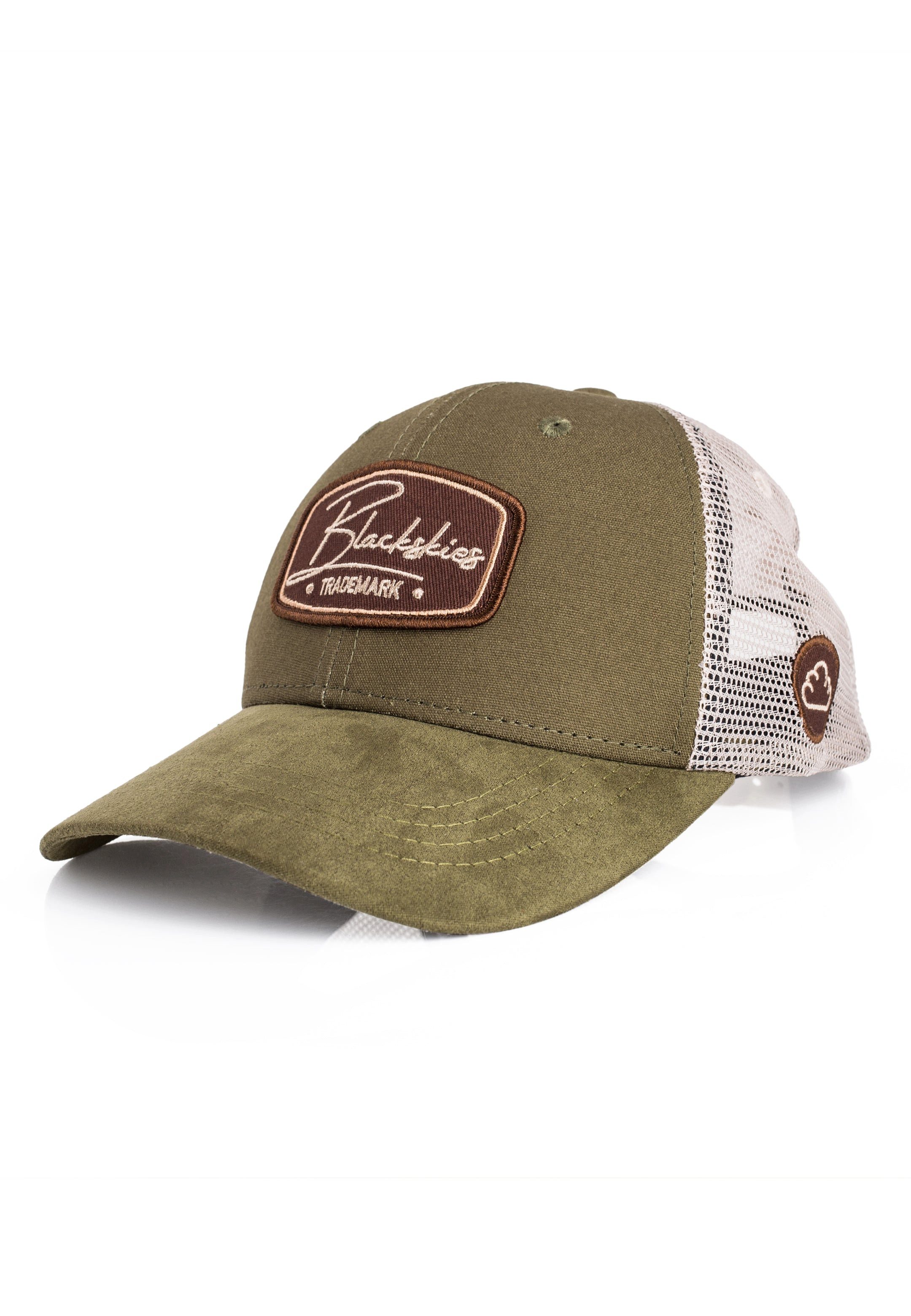 Baseball Cap Race Baseball Cap Green-Beige
