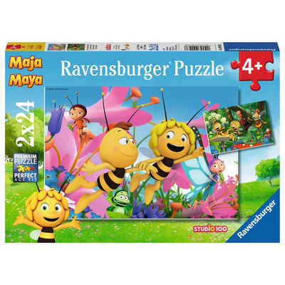 Ravensburger Puzzle Die Kleine Biene Maja, 48 Puzzleteile