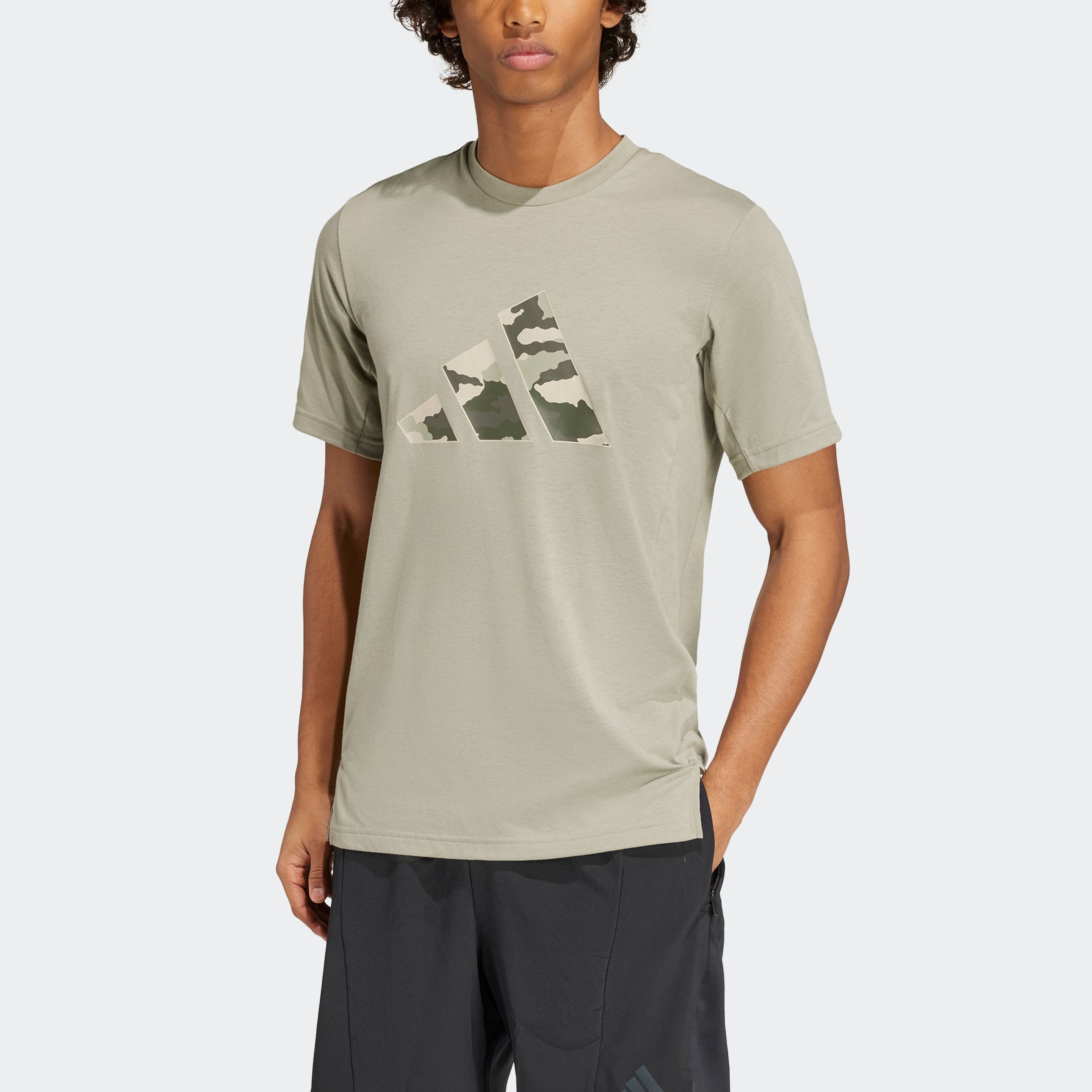 adidas Performance T-Shirt CAMO BIG LOGO günstig online kaufen