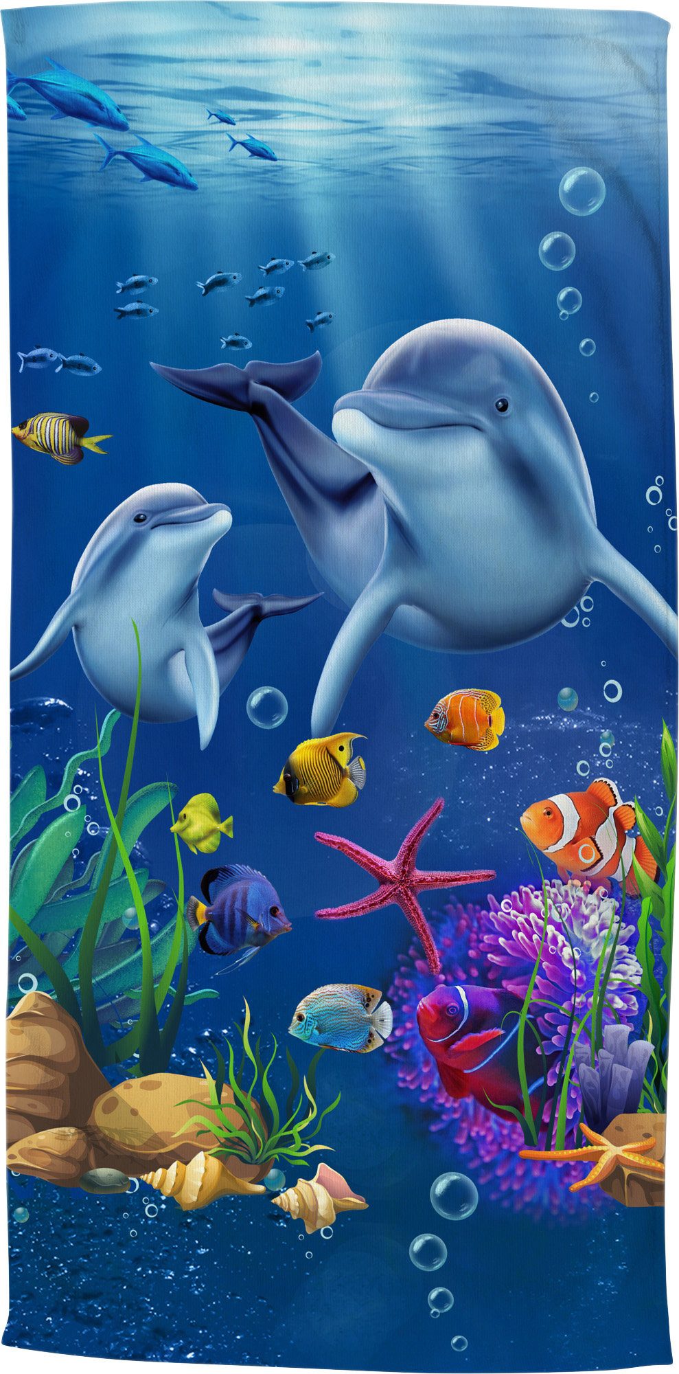 good morning Strandtuch Strandtuch "Mare", Polyester, Polyvelours Motiv