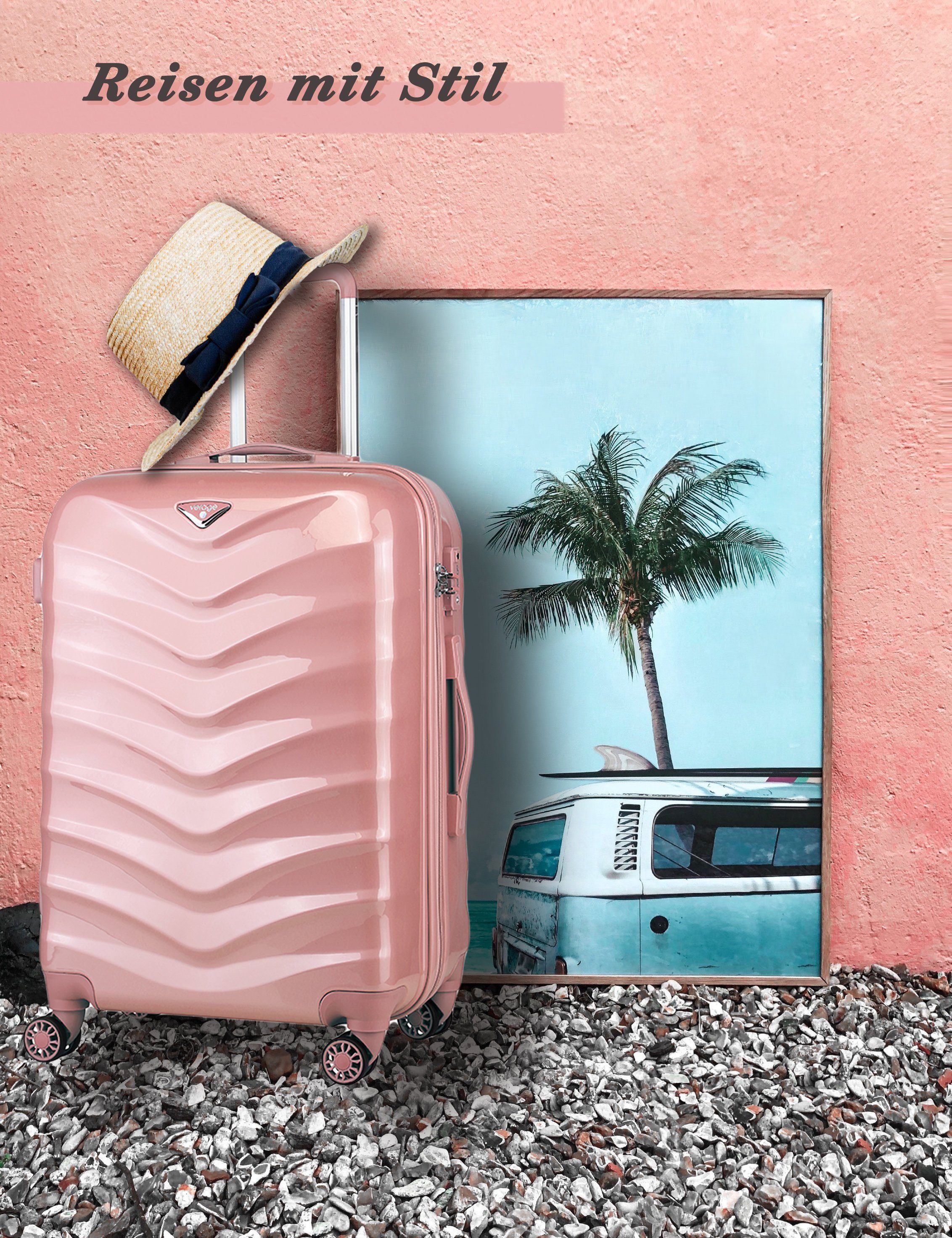 Verage Koffer Seagull 24''M Hartschalenkoffer, 4 Rollen, teilweise Volumene günstig online kaufen